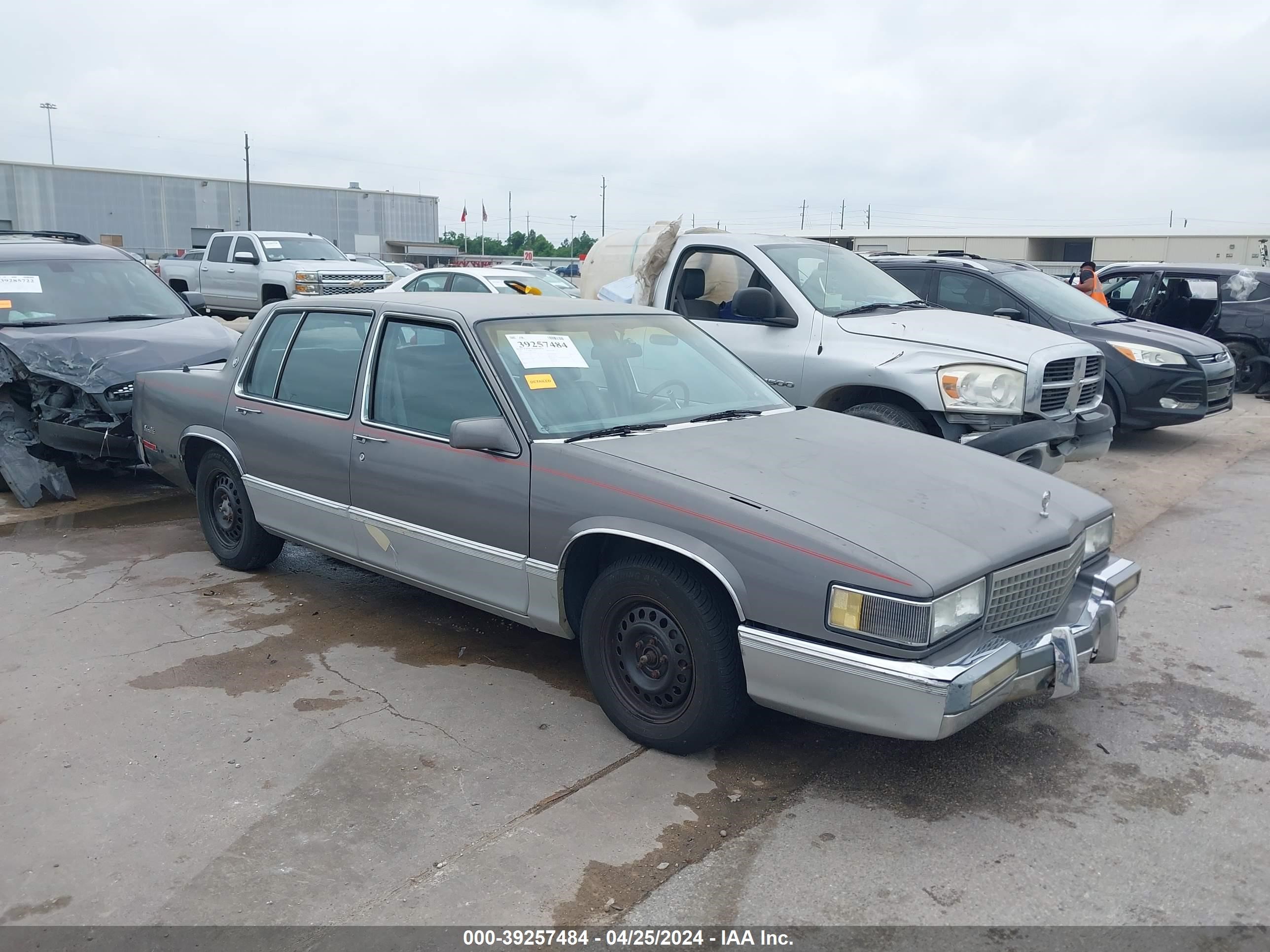 cadillac de ville 1989 1g6cd5151k4282446