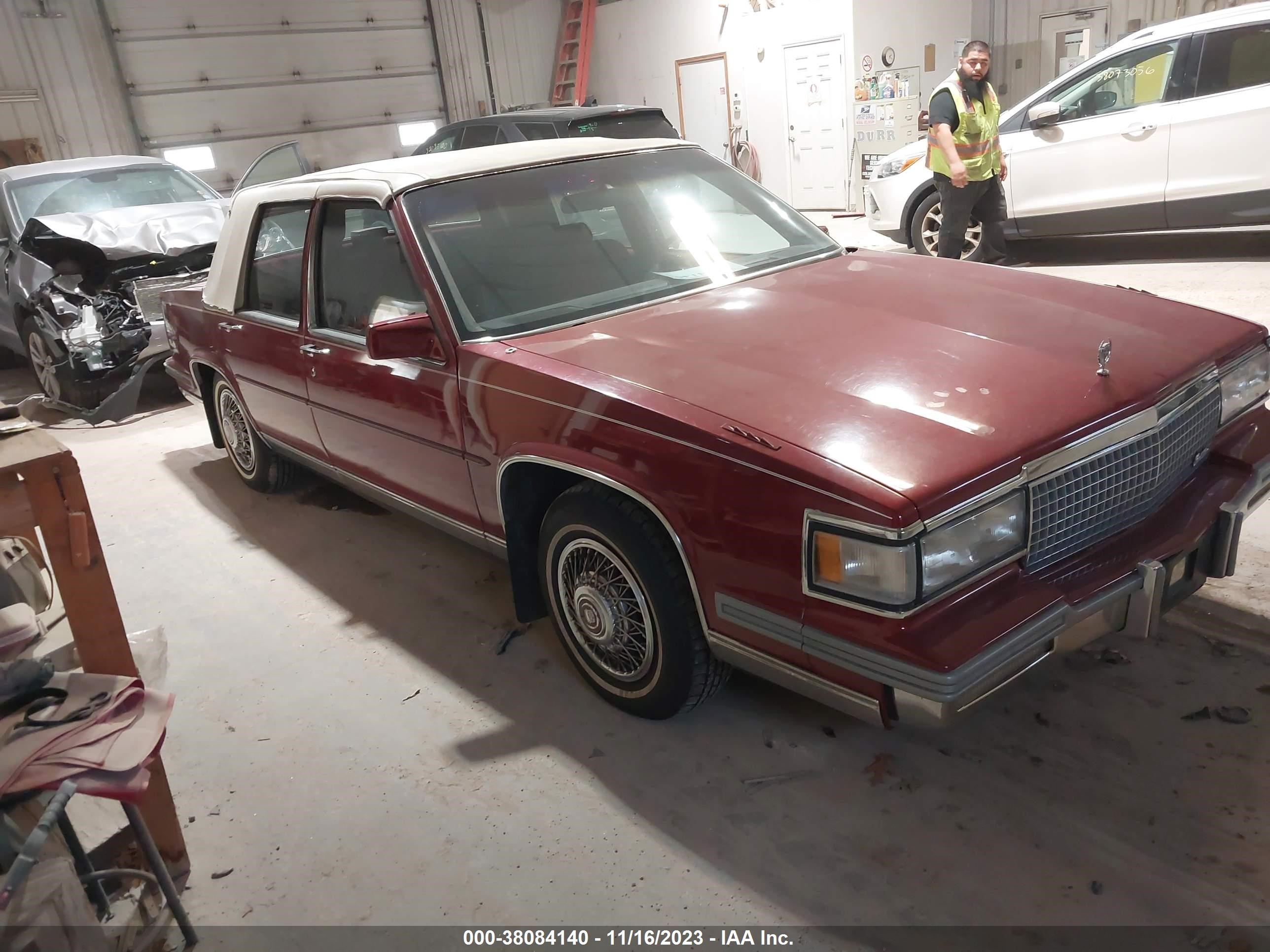 cadillac de ville 1988 1g6cd5152j4229379