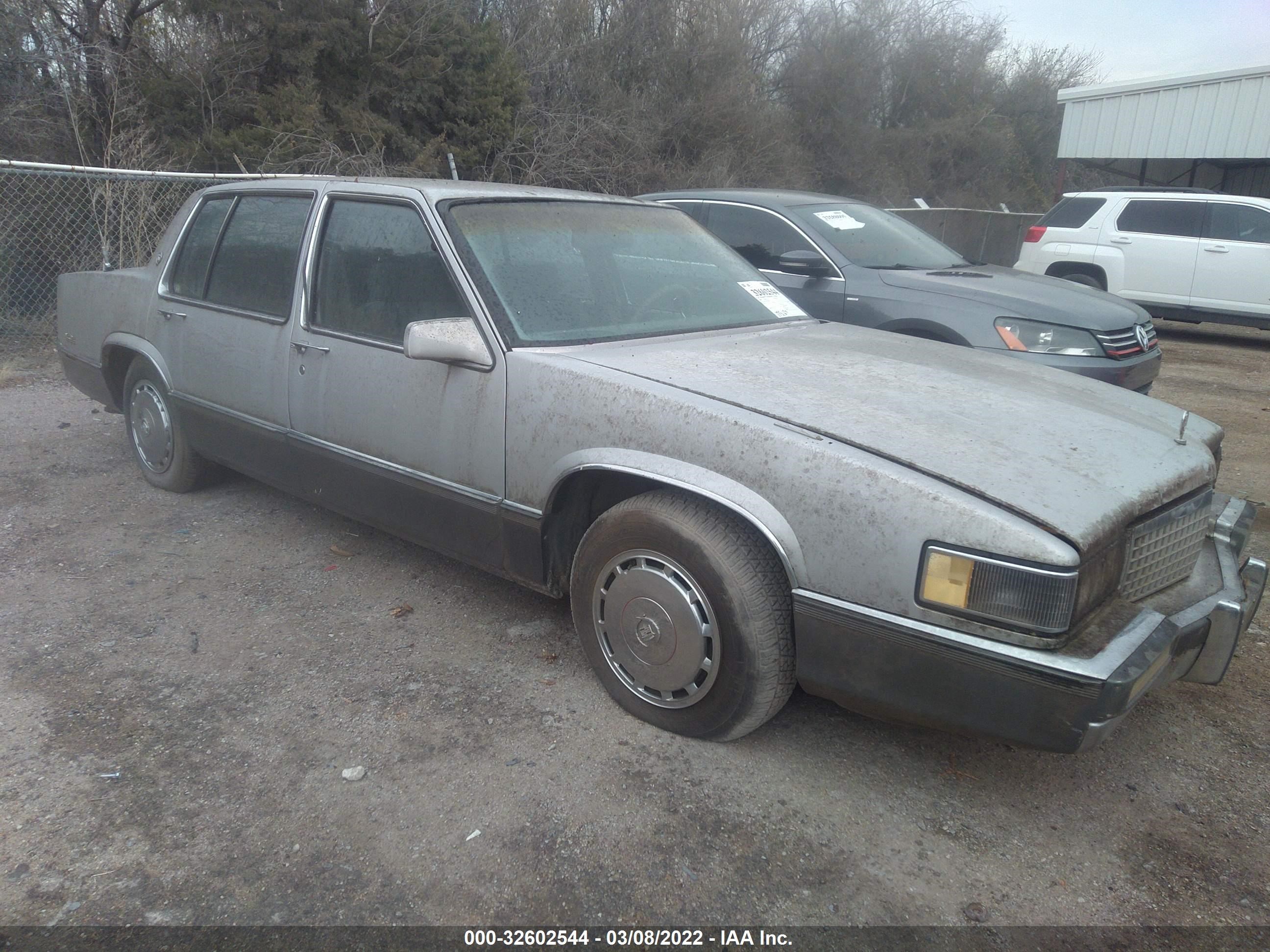 cadillac de ville 1989 1g6cd5152k4294590