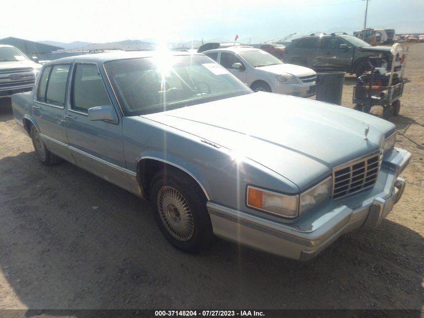 cadillac de ville 1993 1g6cd53b3p4320771