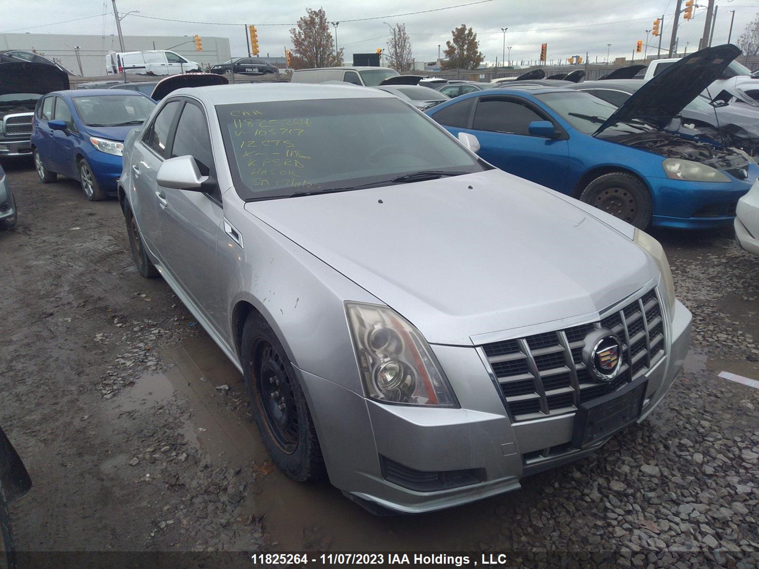 cadillac cts 2012 1g6da5e5xc0105717