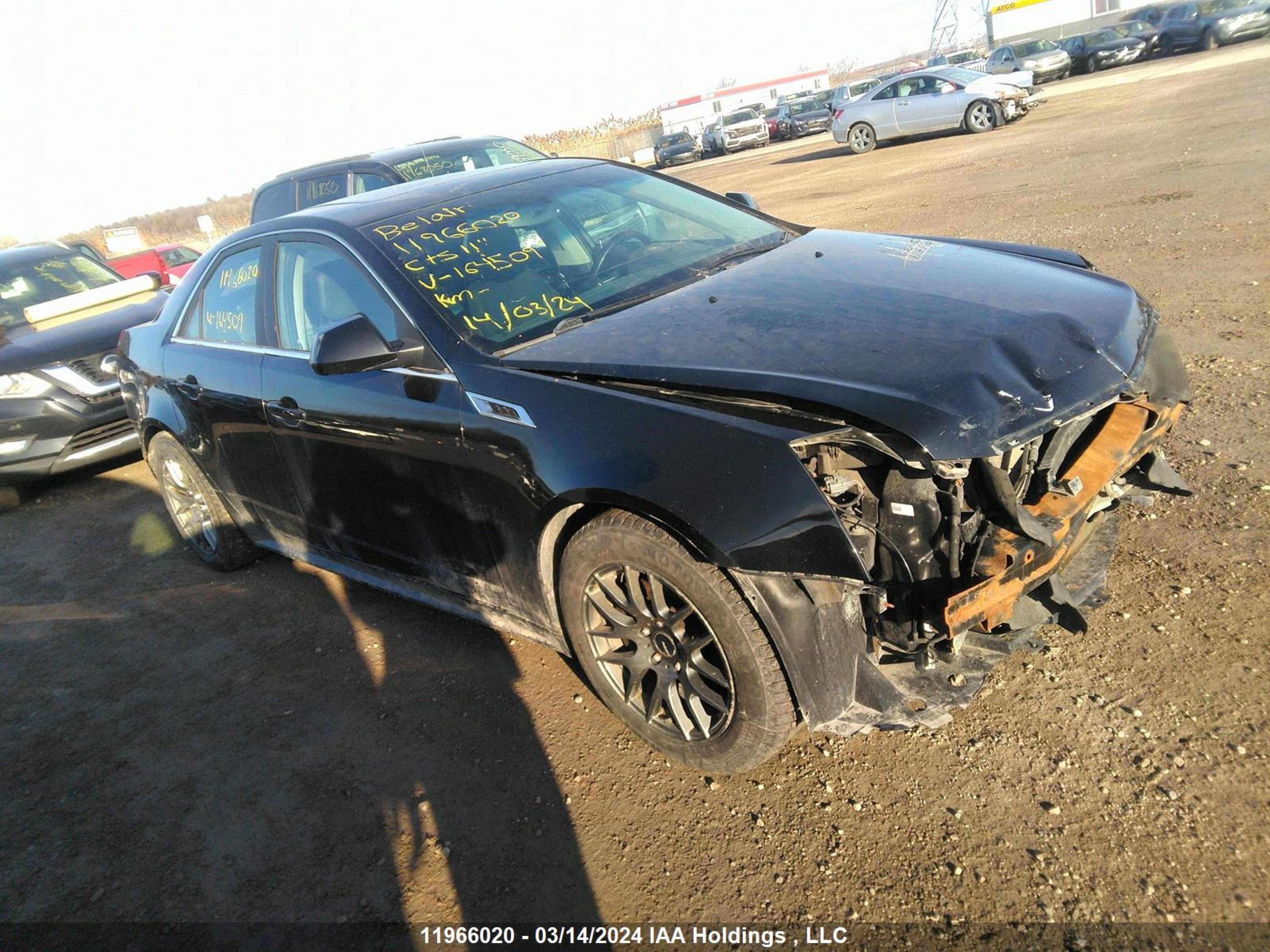 cadillac cts 2011 1g6da5ey0b0164509