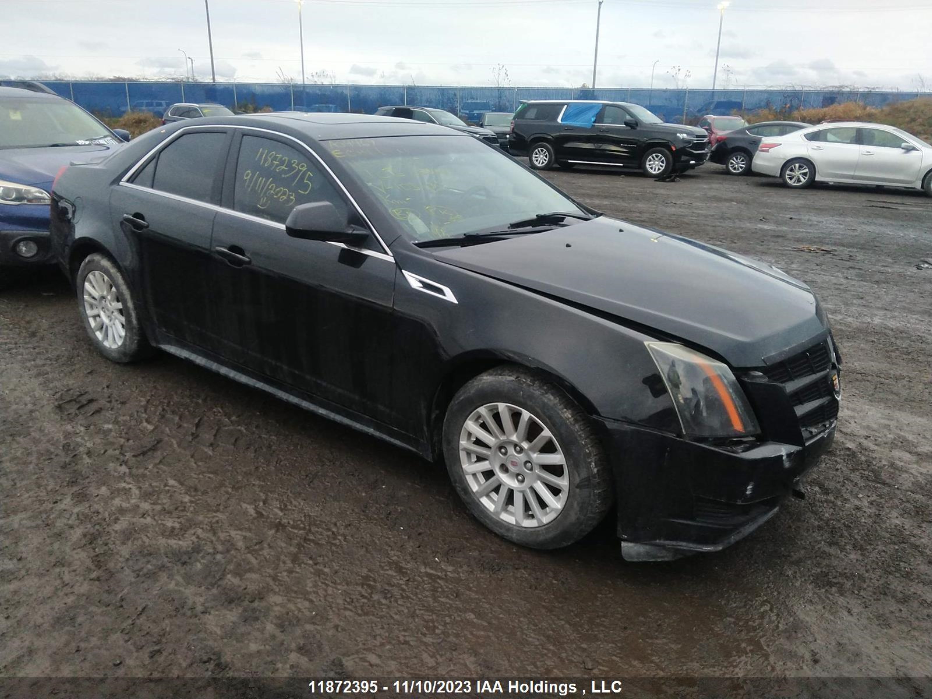 cadillac cts 2011 1g6da5ey9b0103482