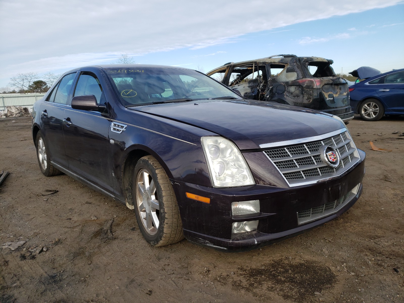 cadillac sts 2008 1g6da67v280185122