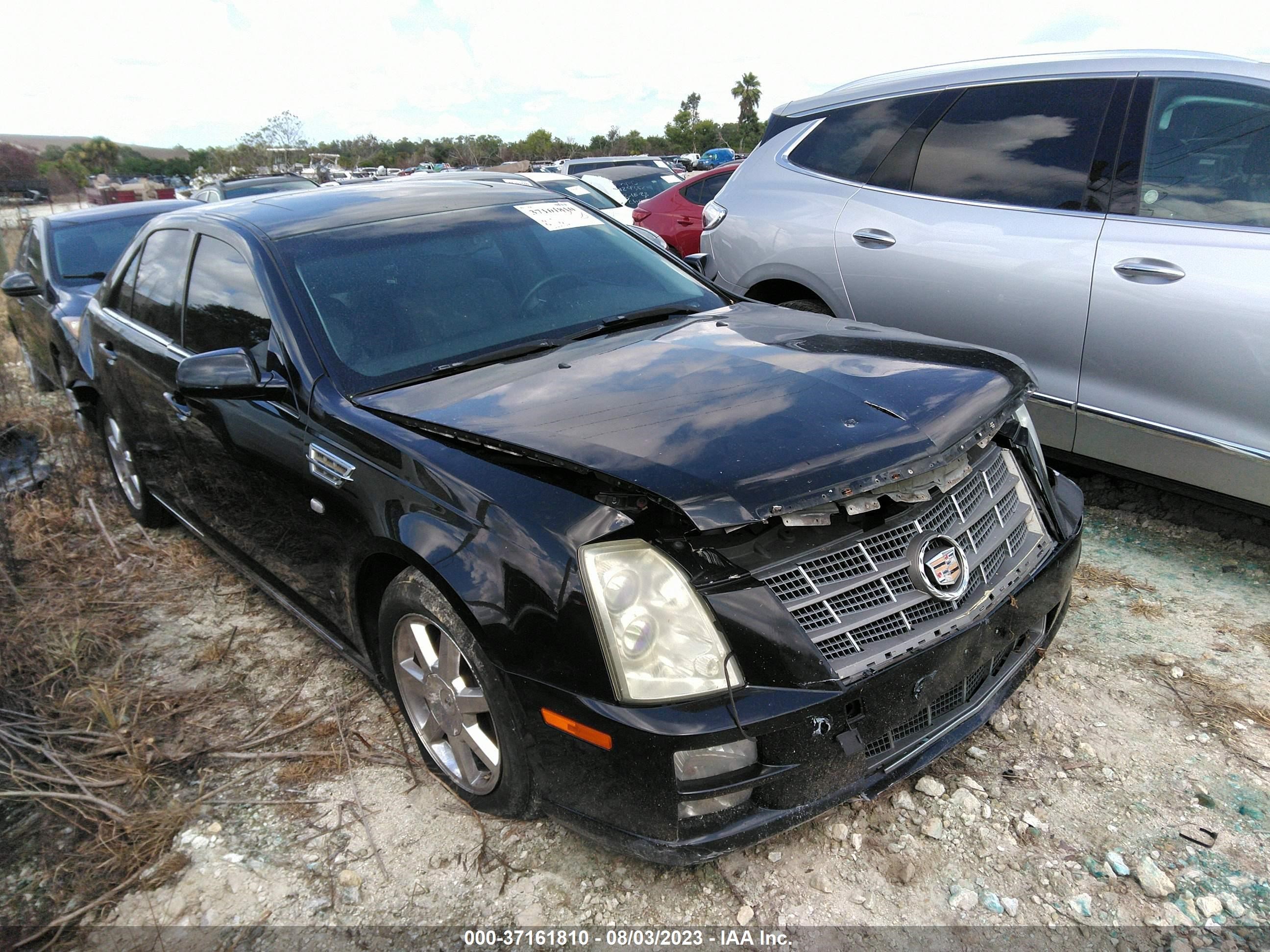 cadillac sts 2008 1g6da67v580191769