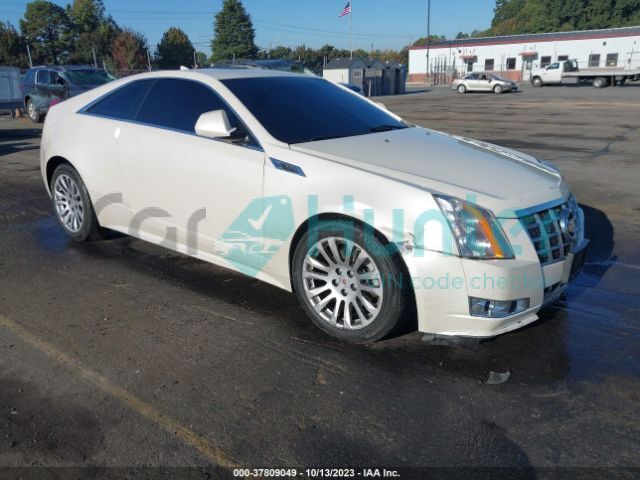 cadillac cts coupe 2013 1g6dc1e30d0129706