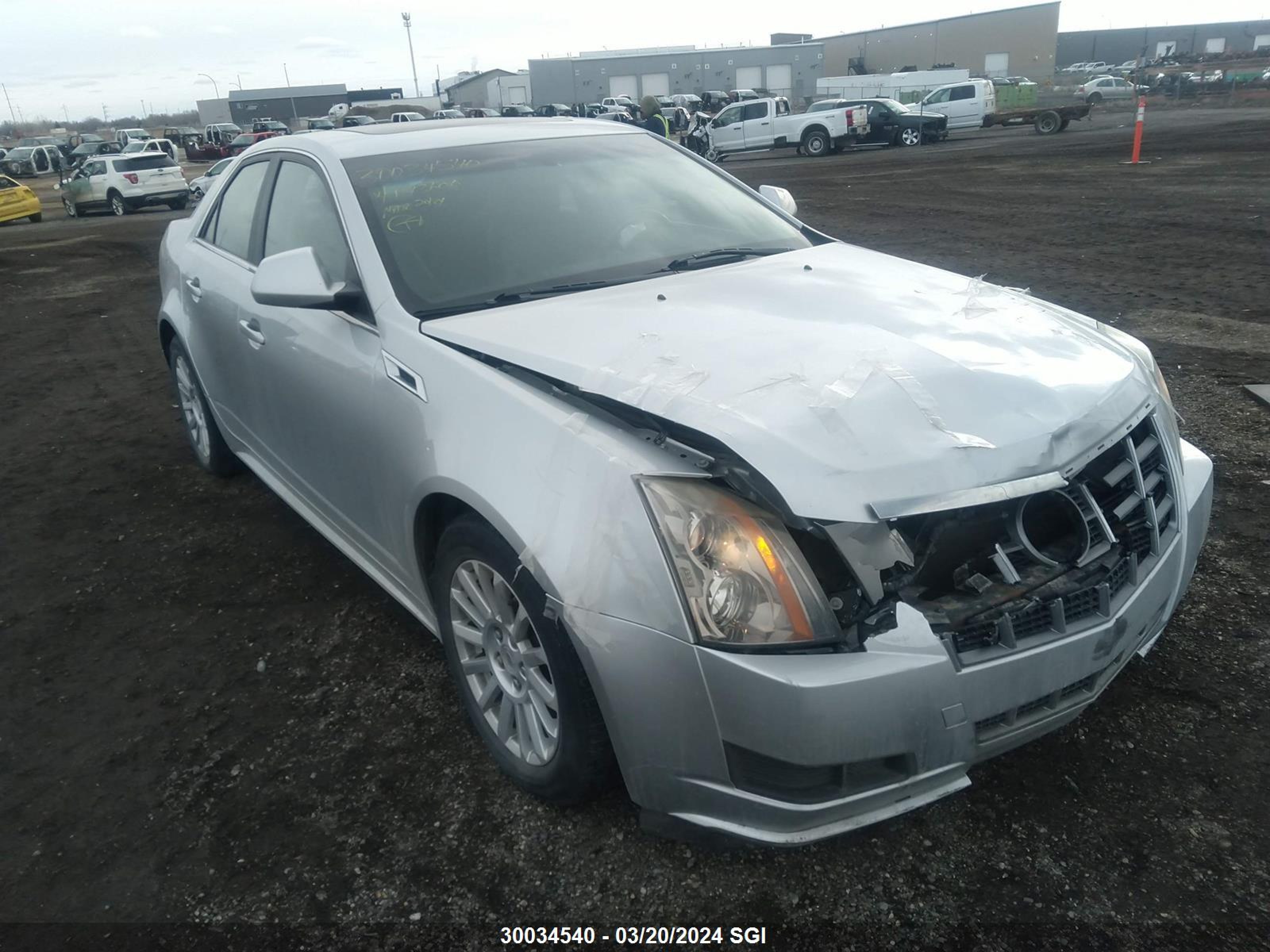 cadillac cts 2012 1g6dc5e51c0143606