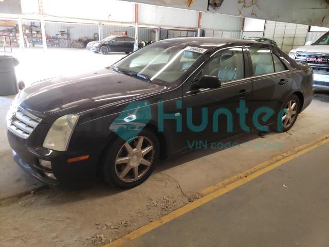 cadillac sts 2005 1g6dc67a550143417