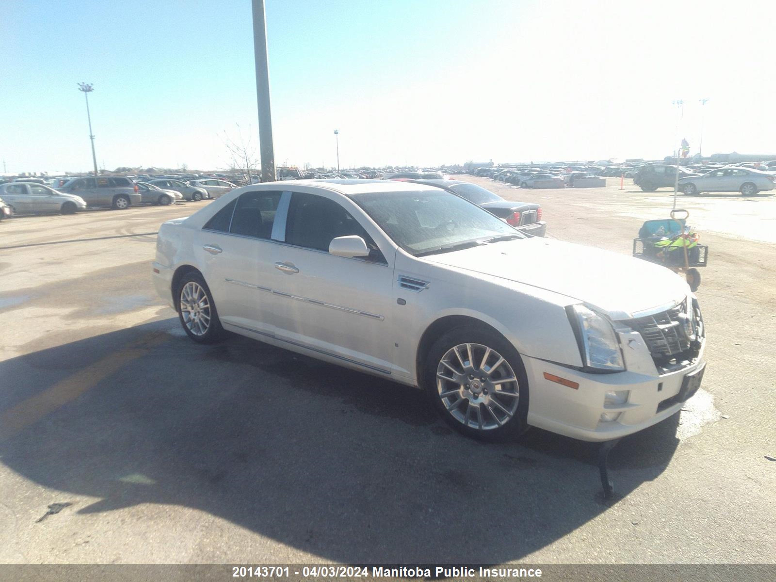 cadillac xts 2009 1g6dd67v290161637