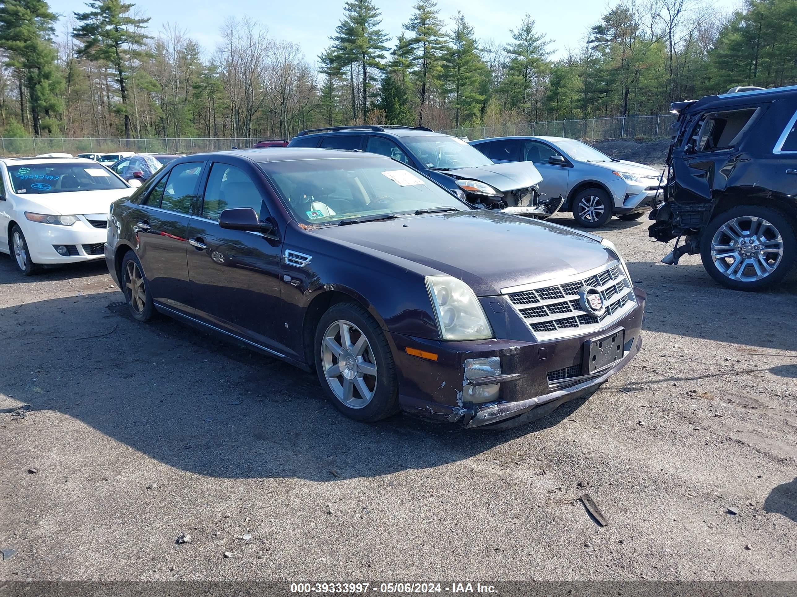 cadillac sts 2009 1g6dd67v390120790