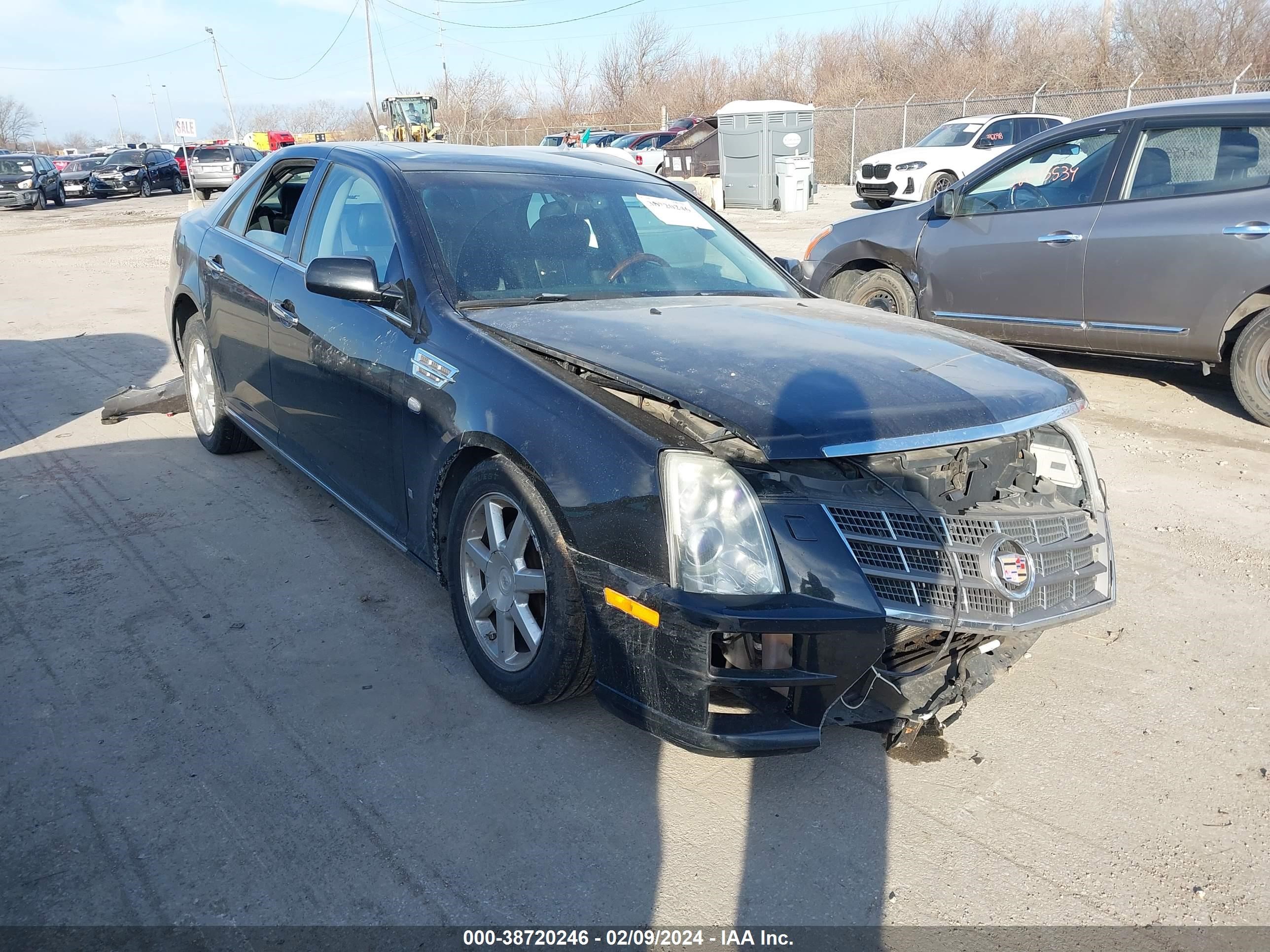 cadillac sts 2008 1g6dd67v680163616