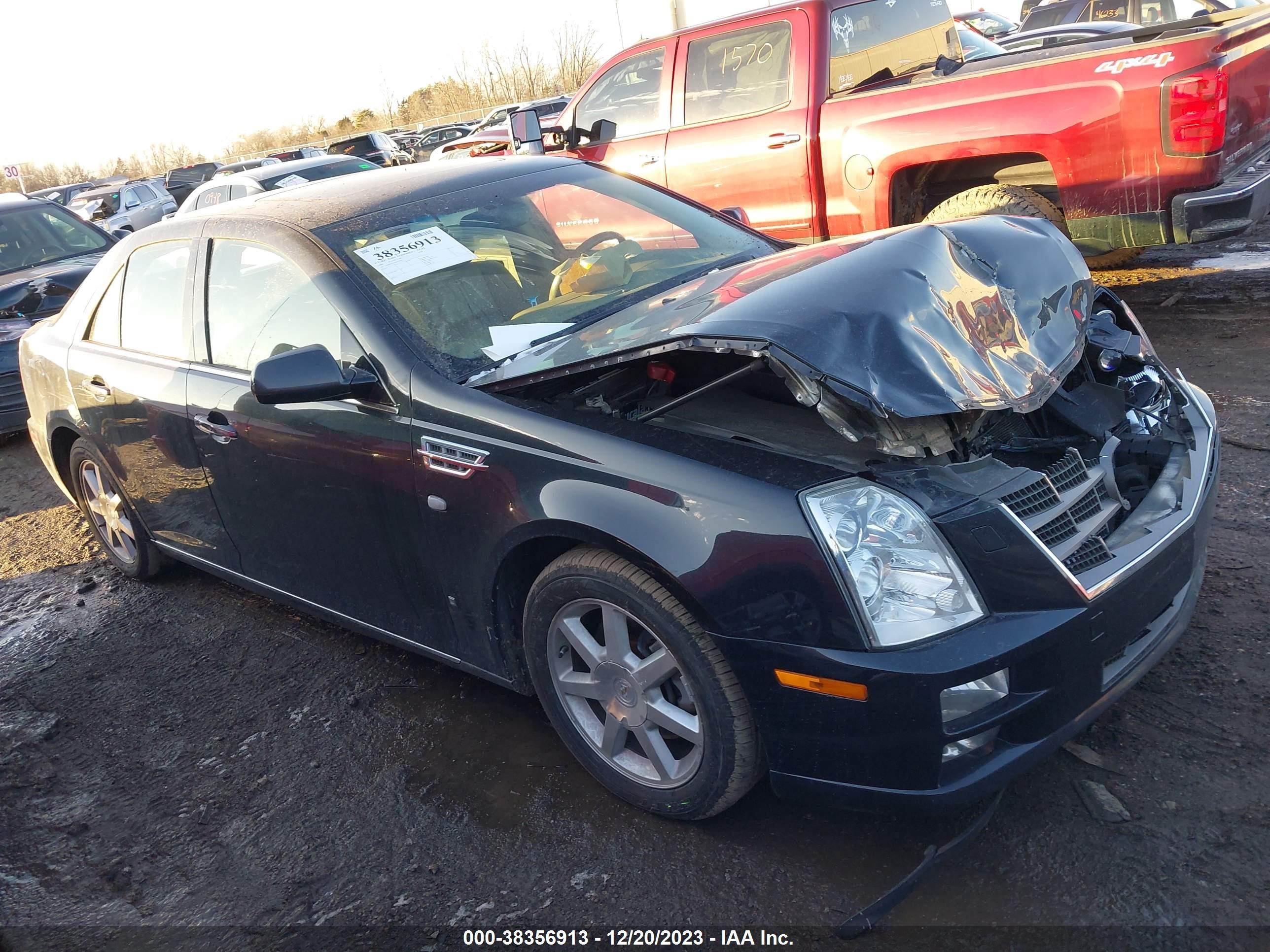 cadillac sts 2009 1g6dd67v690156361