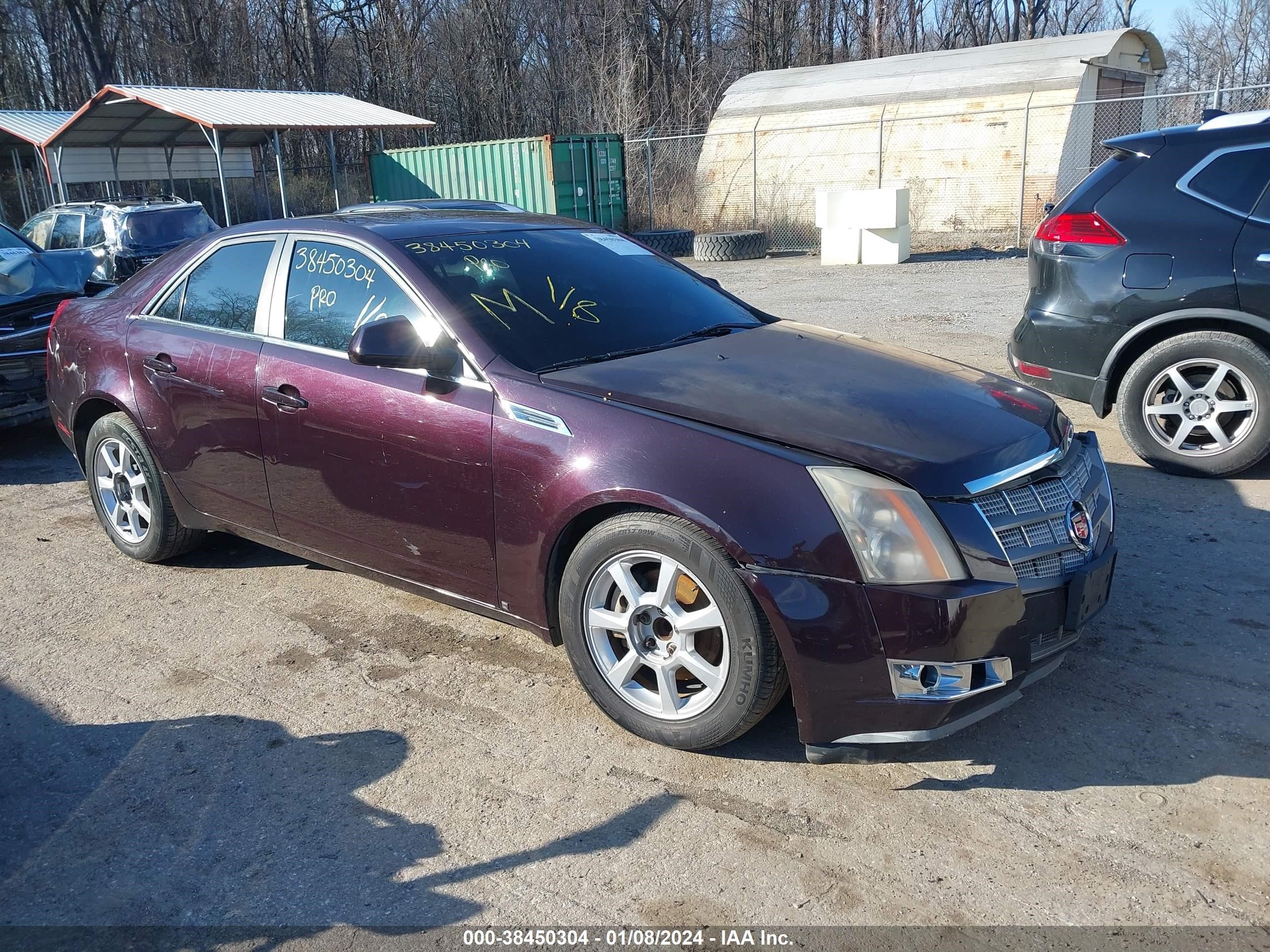 cadillac cts 2008 1g6df577180208922