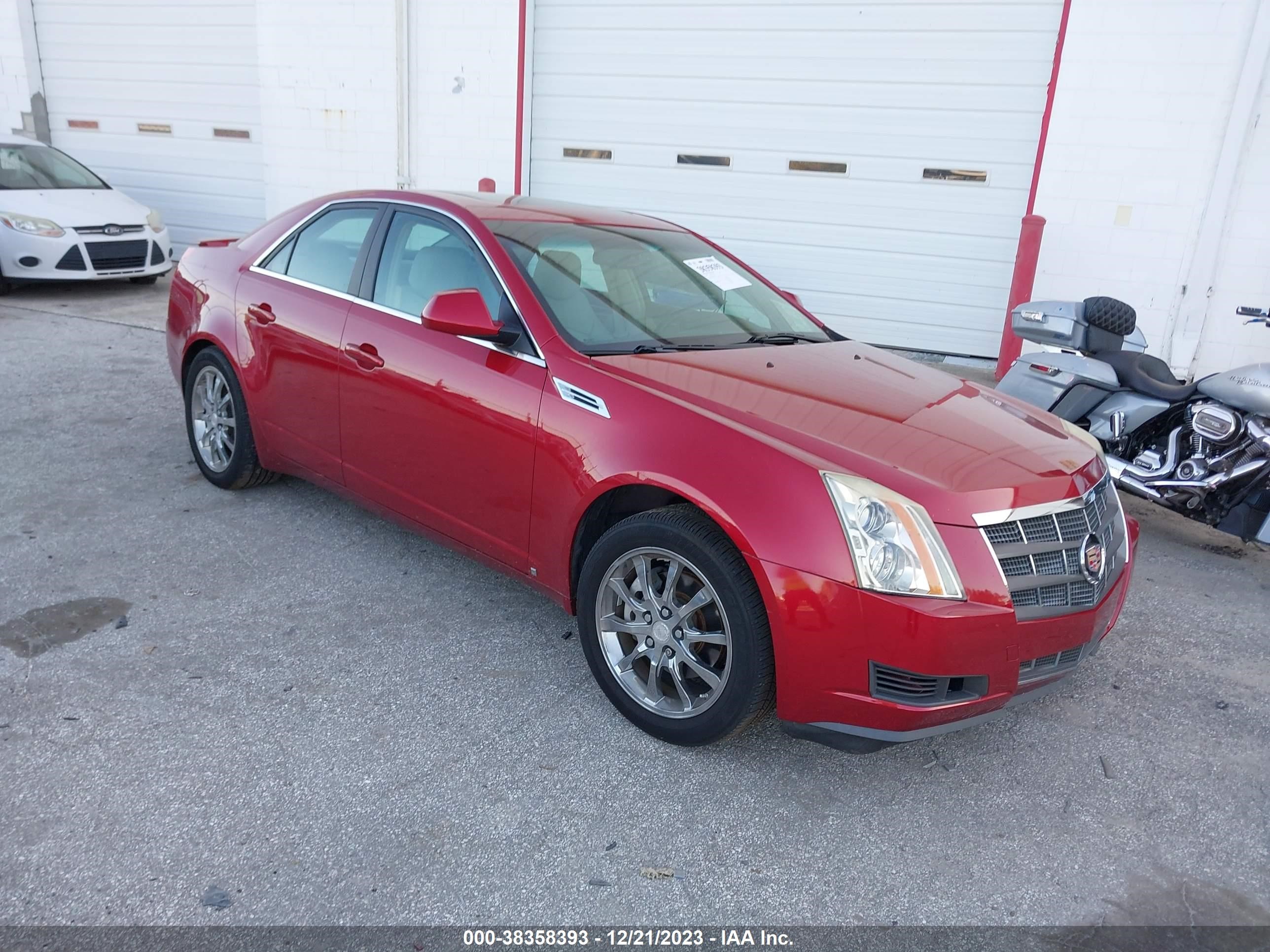 cadillac cts 2008 1g6df577580180557