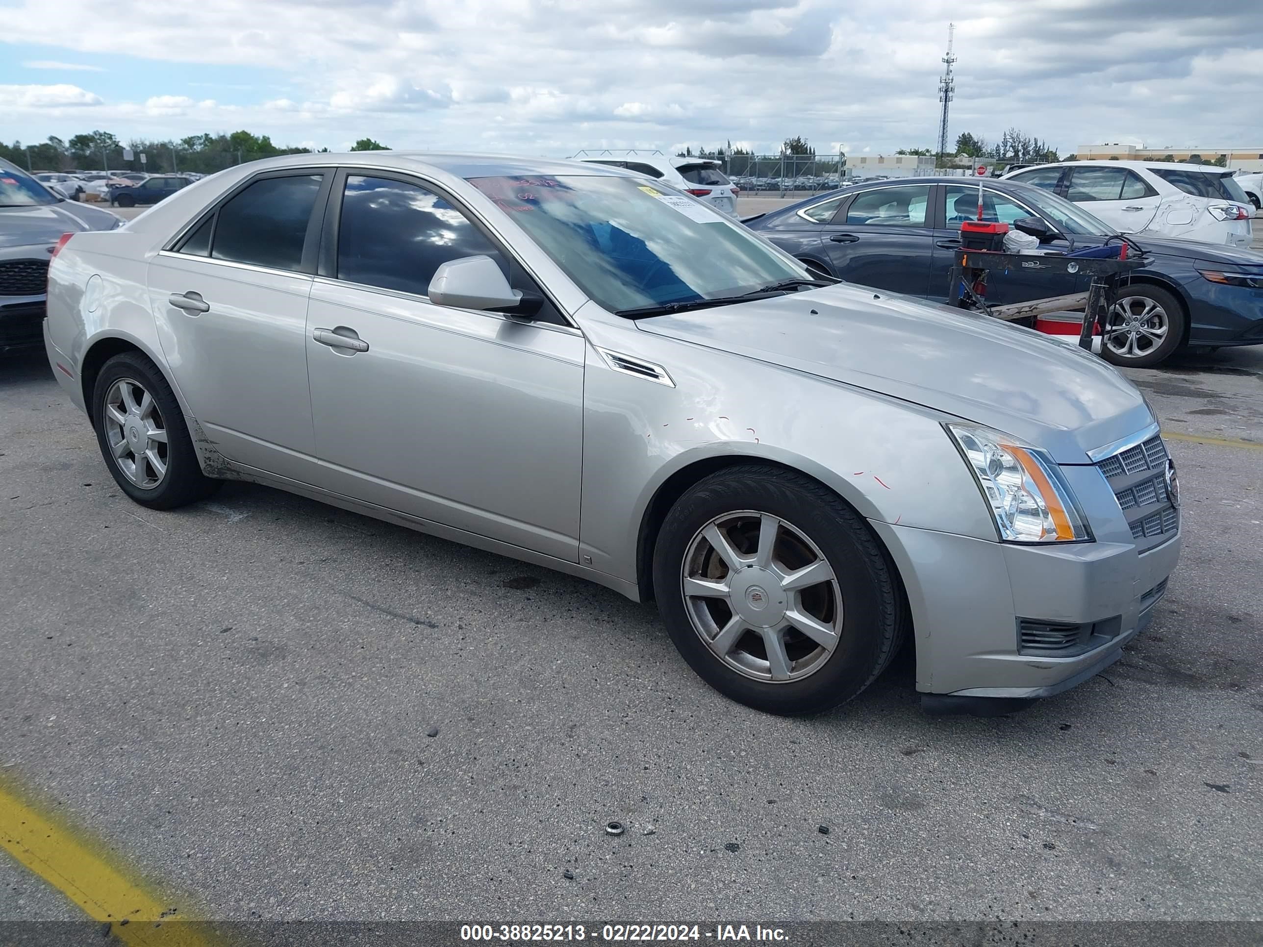 cadillac cts 2008 1g6df577680140486