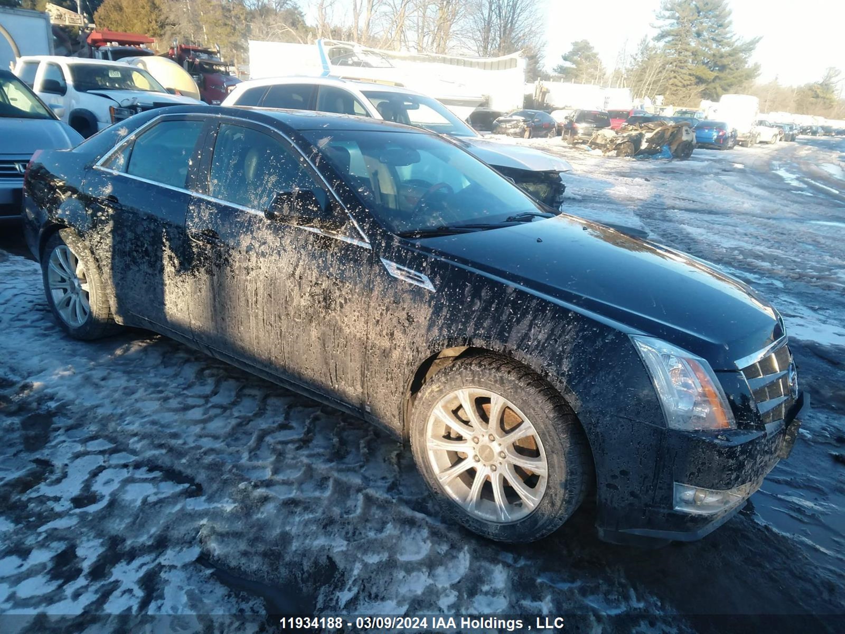 cadillac cts 2009 1g6df577690160786