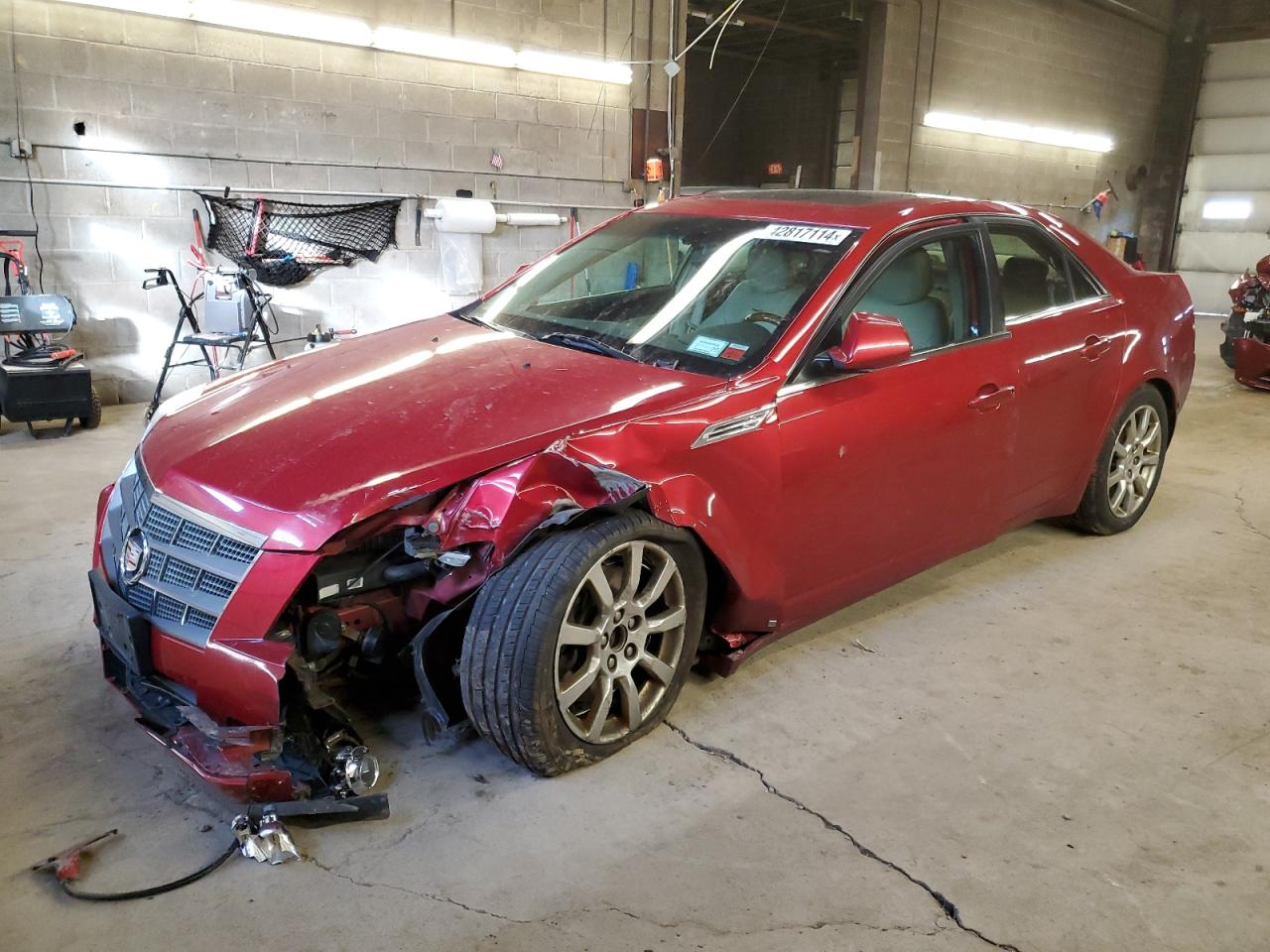 cadillac cts 2008 1g6dg577880168531