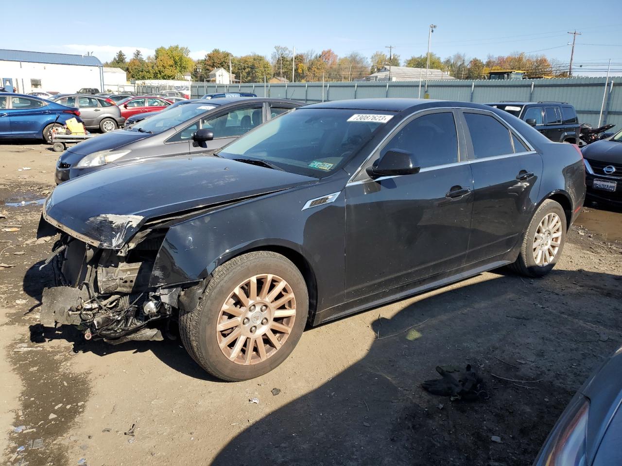 cadillac cts 2012 1g6dg5e5xc0126887