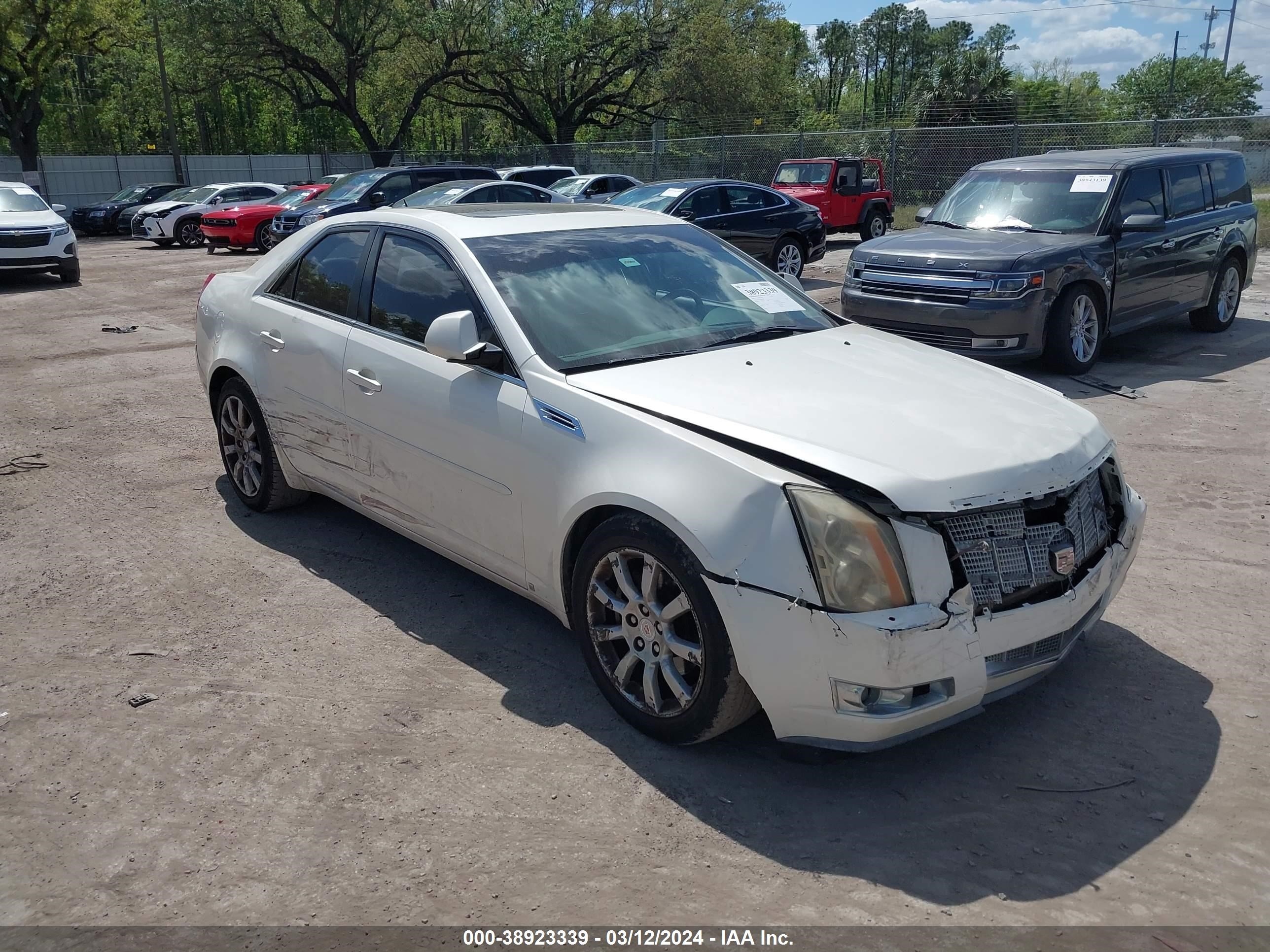 cadillac cts 2008 1g6dj577080140644