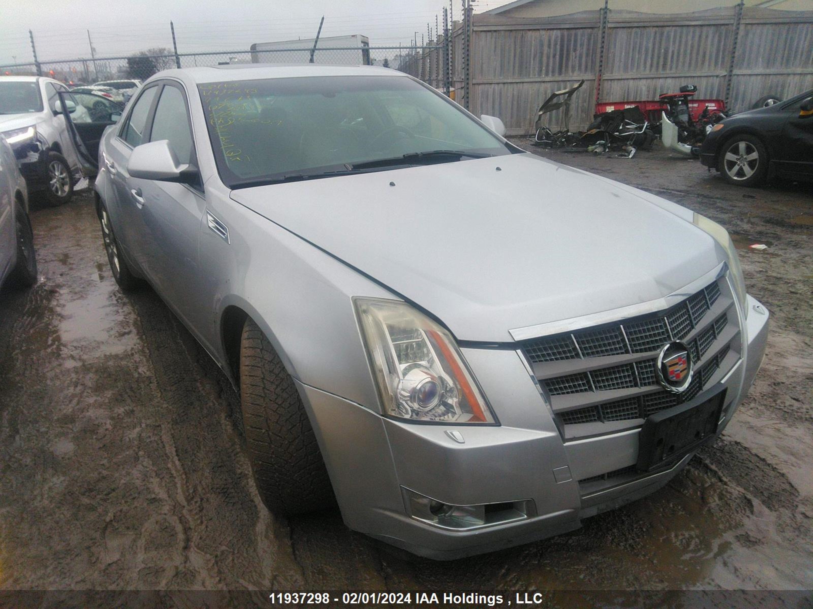 cadillac cts 2009 1g6dj577090107581