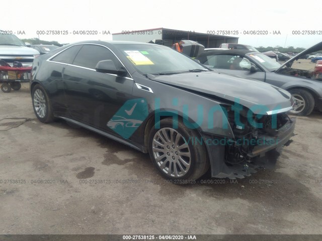 cadillac cts coupe 2013 1g6dk1e31d0124632
