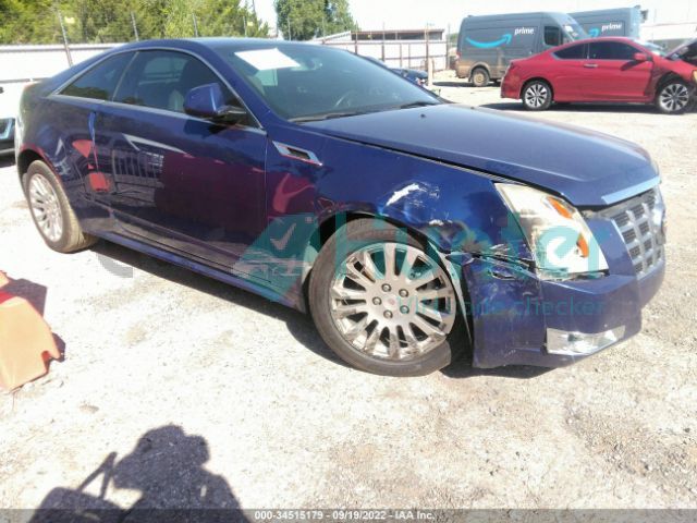 cadillac cts coupe 2013 1g6dm1e3xd0144047