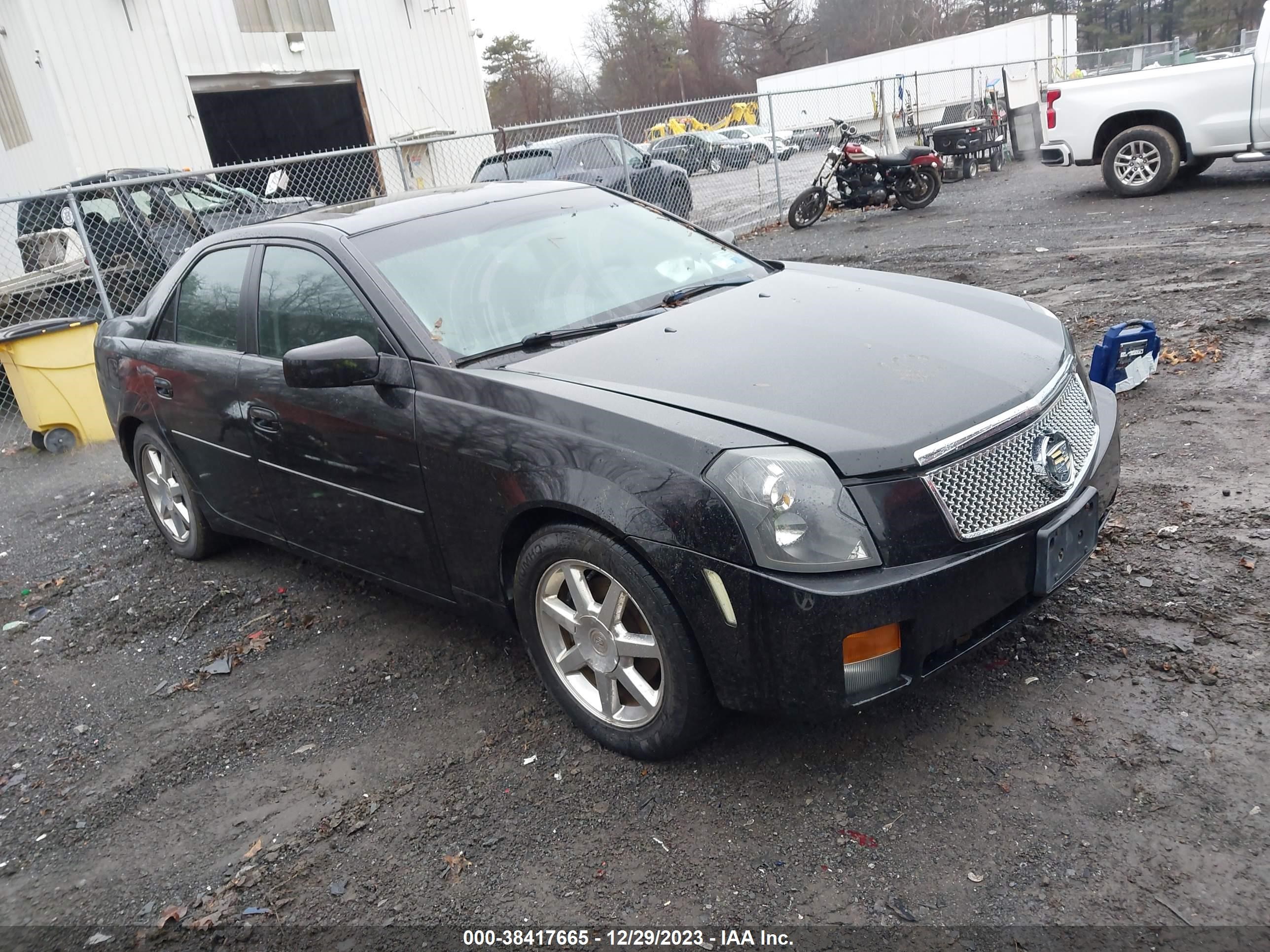 cadillac cts 2005 1g6dm56t250237474