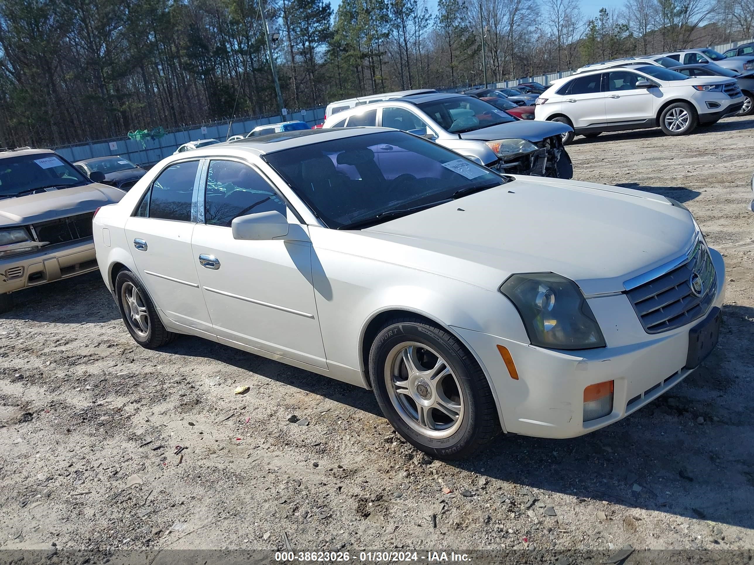 cadillac cts 2004 1g6dm577440146447