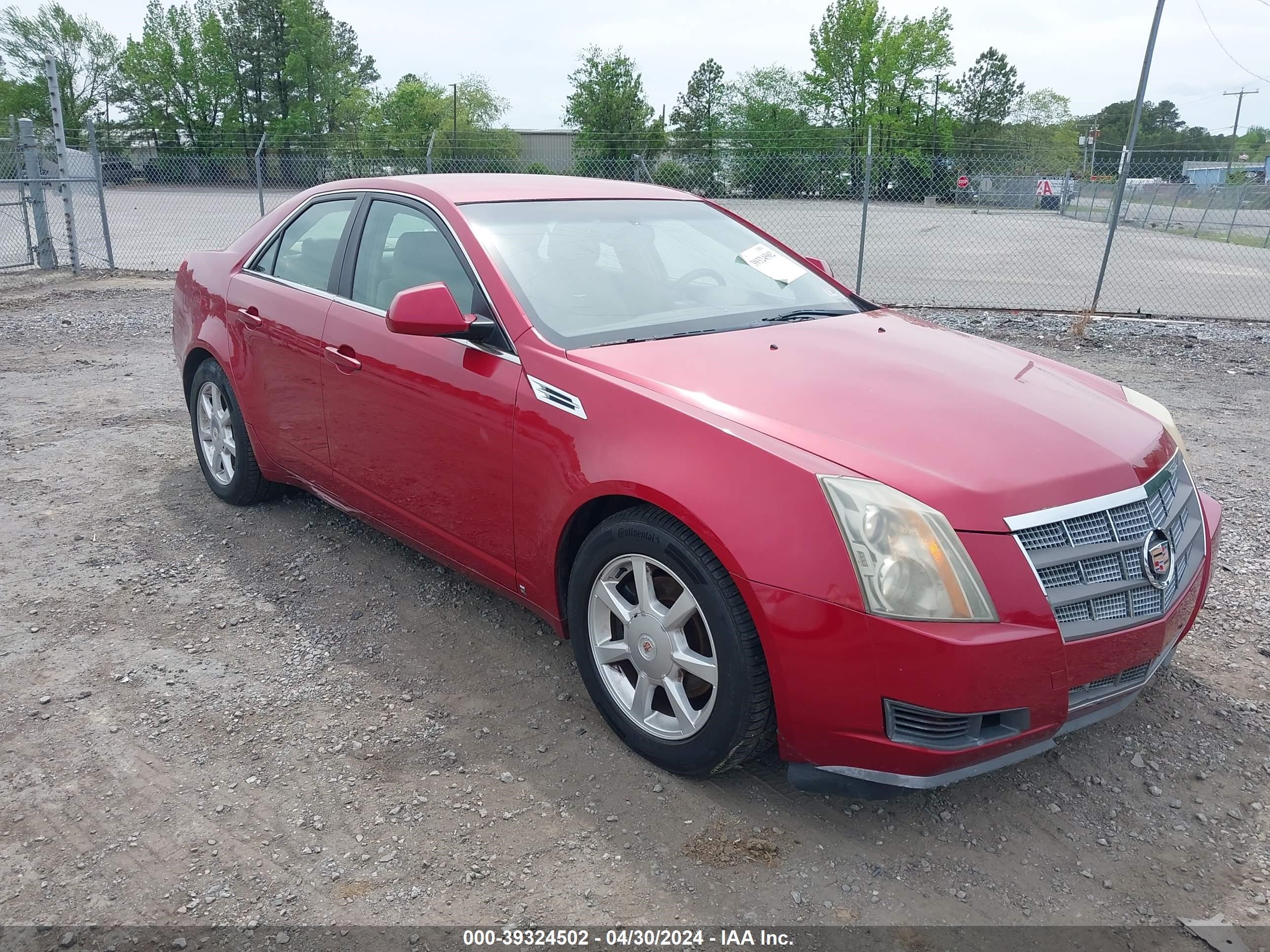 cadillac cts 2008 1g6dm577480125765