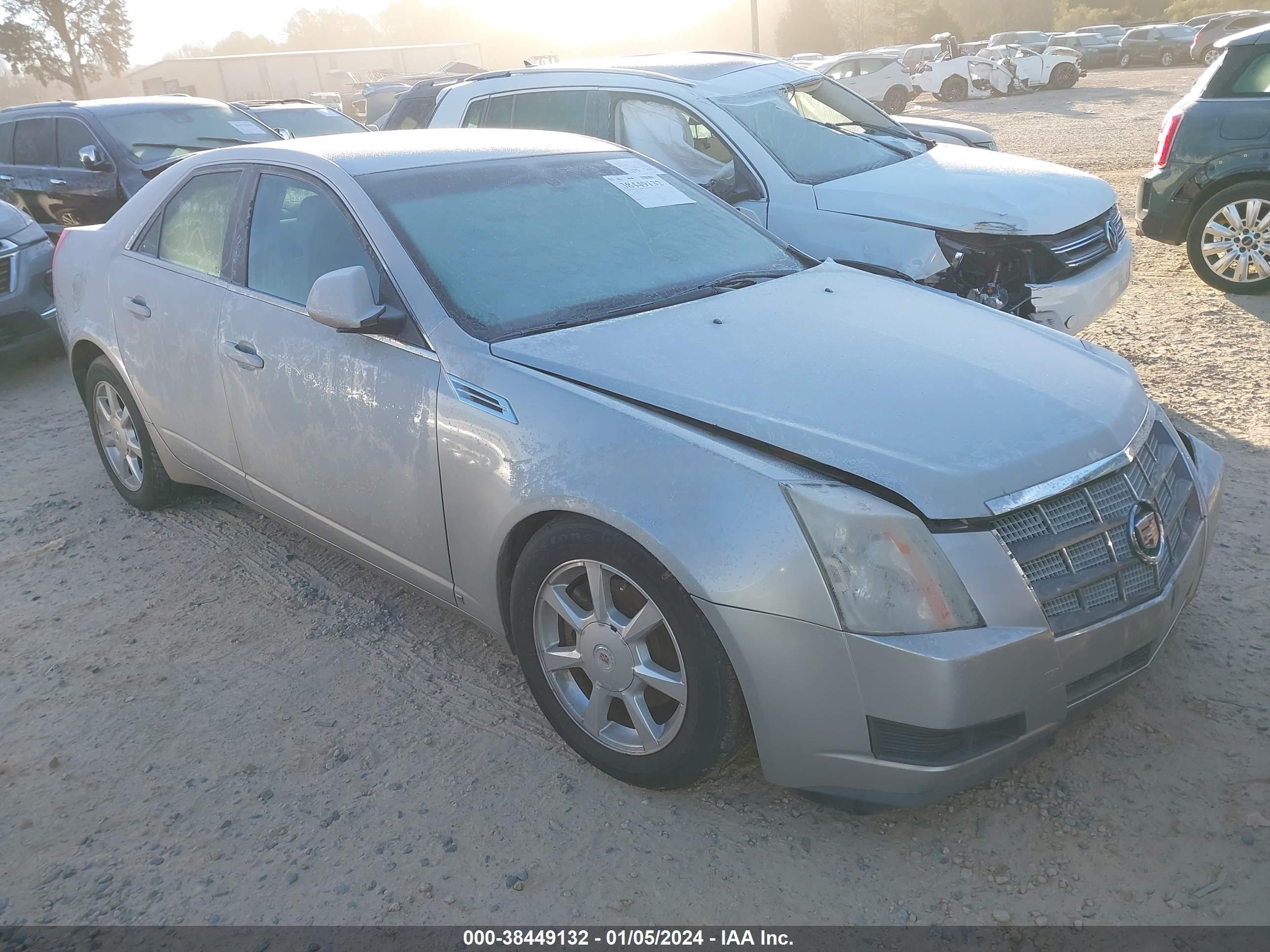 cadillac cts 2008 1g6dm577680117330