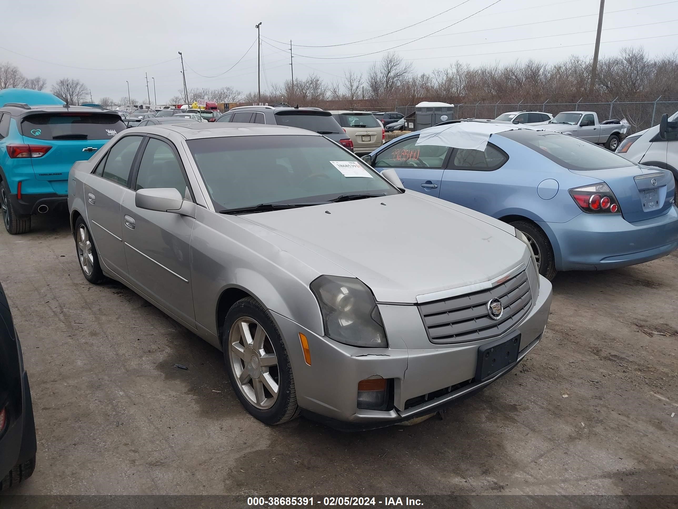 cadillac cts 2004 1g6dm577x40110195