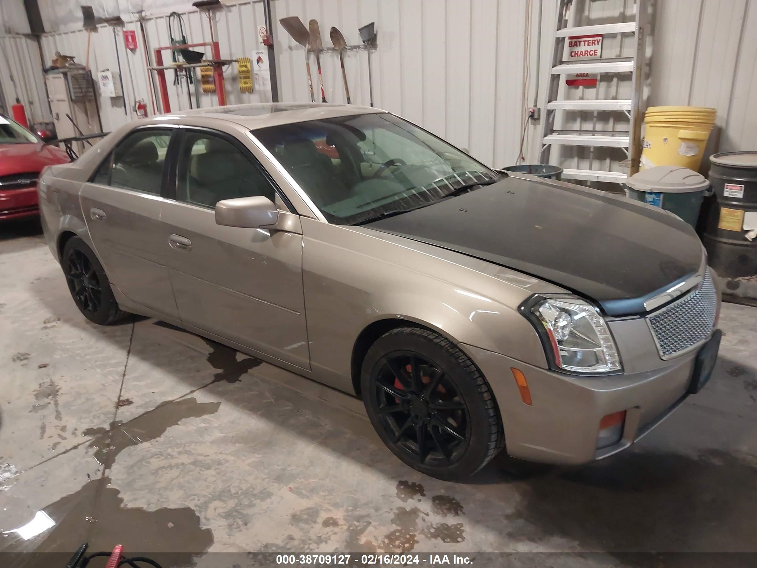 cadillac cts 2004 1g6dm577x40136487