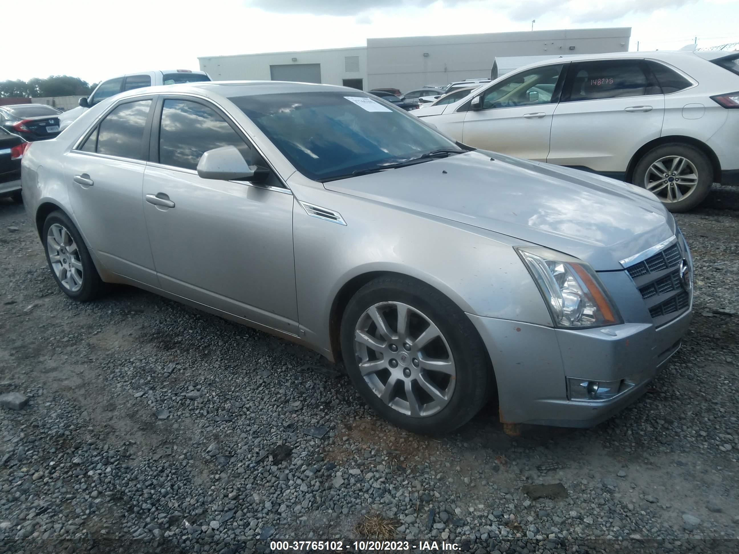 cadillac cts 2008 1g6dm577x80121915