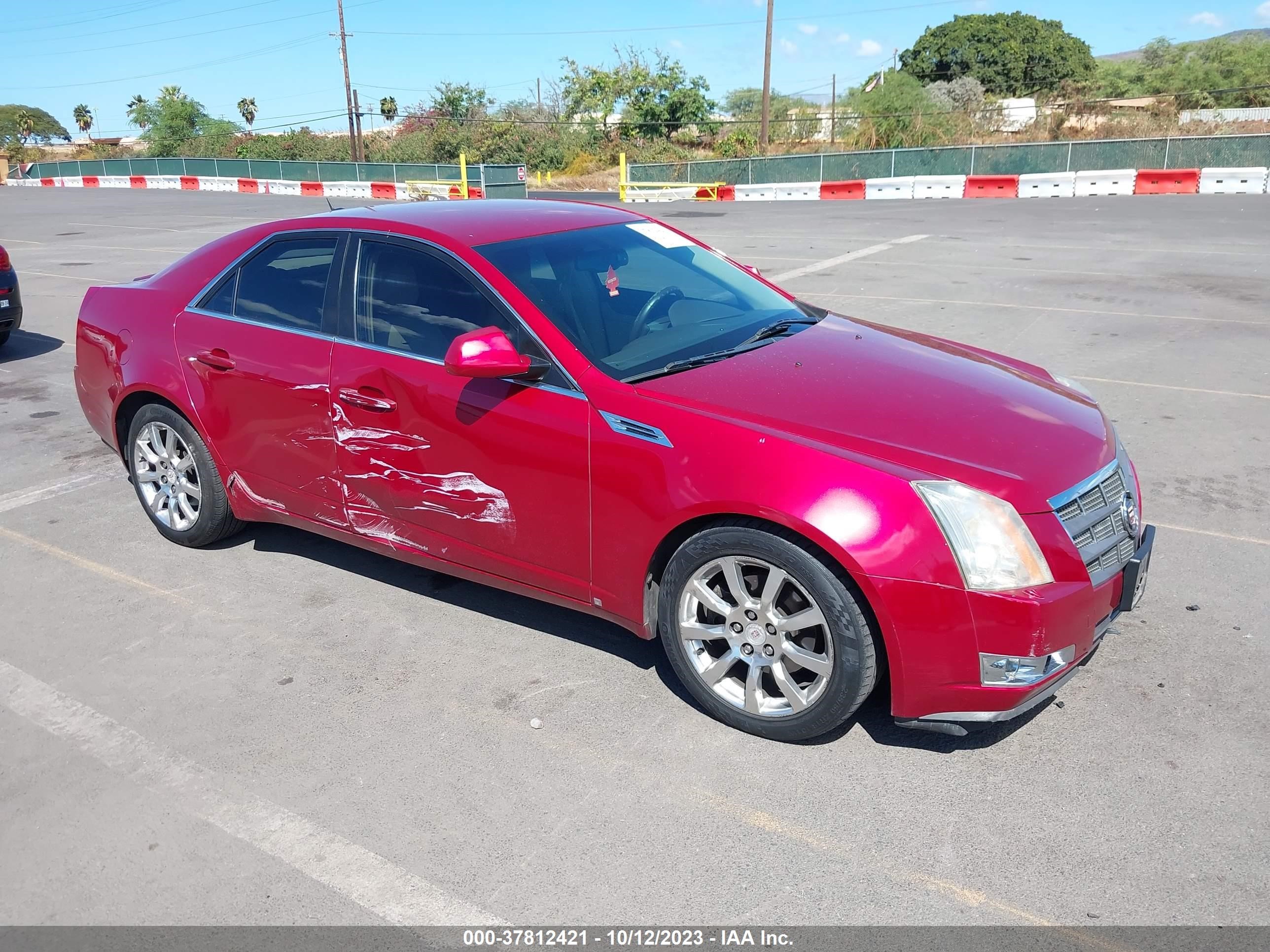 cadillac cts 2008 1g6dm577x80122496