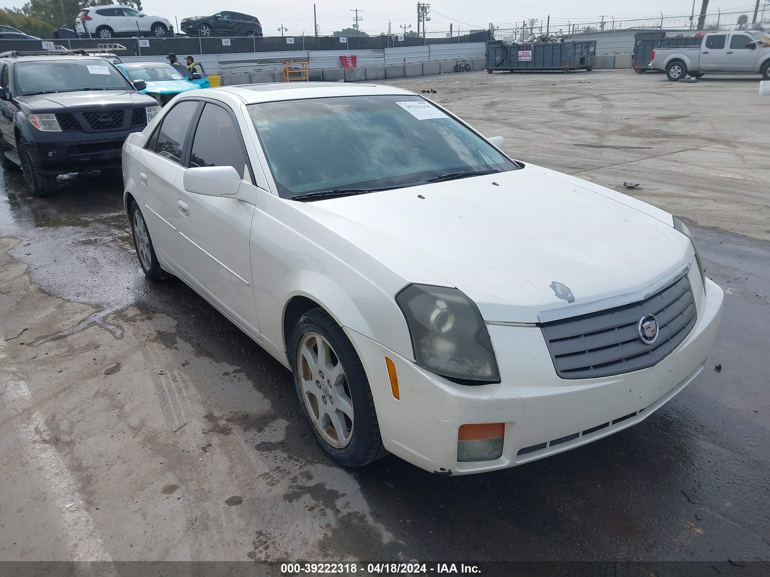 cadillac cts 2003 1g6dm57n030163324