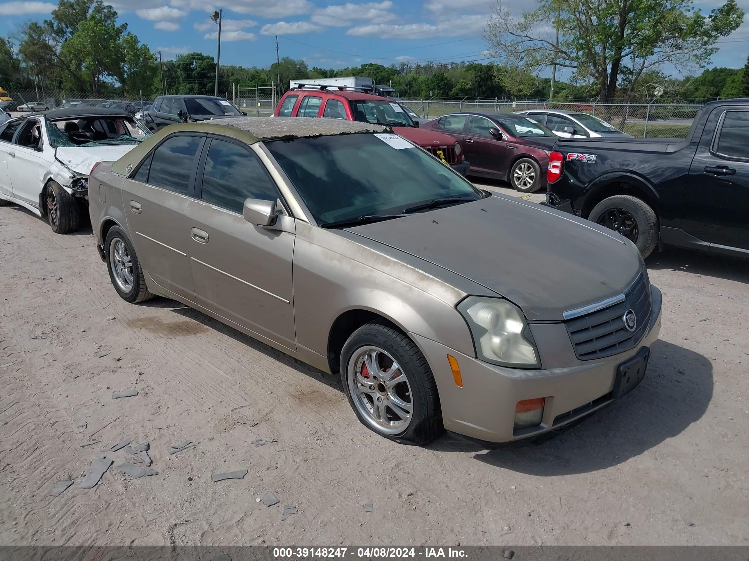 cadillac cts 2003 1g6dm57n430122551