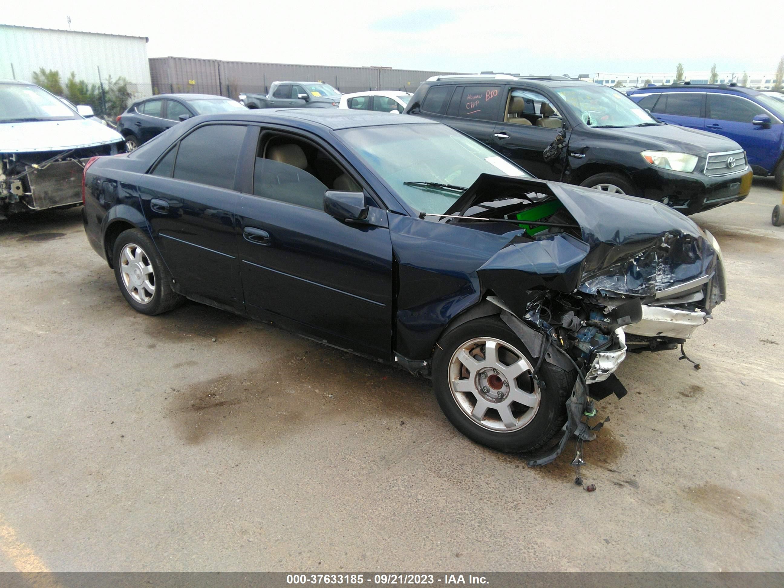 cadillac cts 2003 1g6dm57n530171273