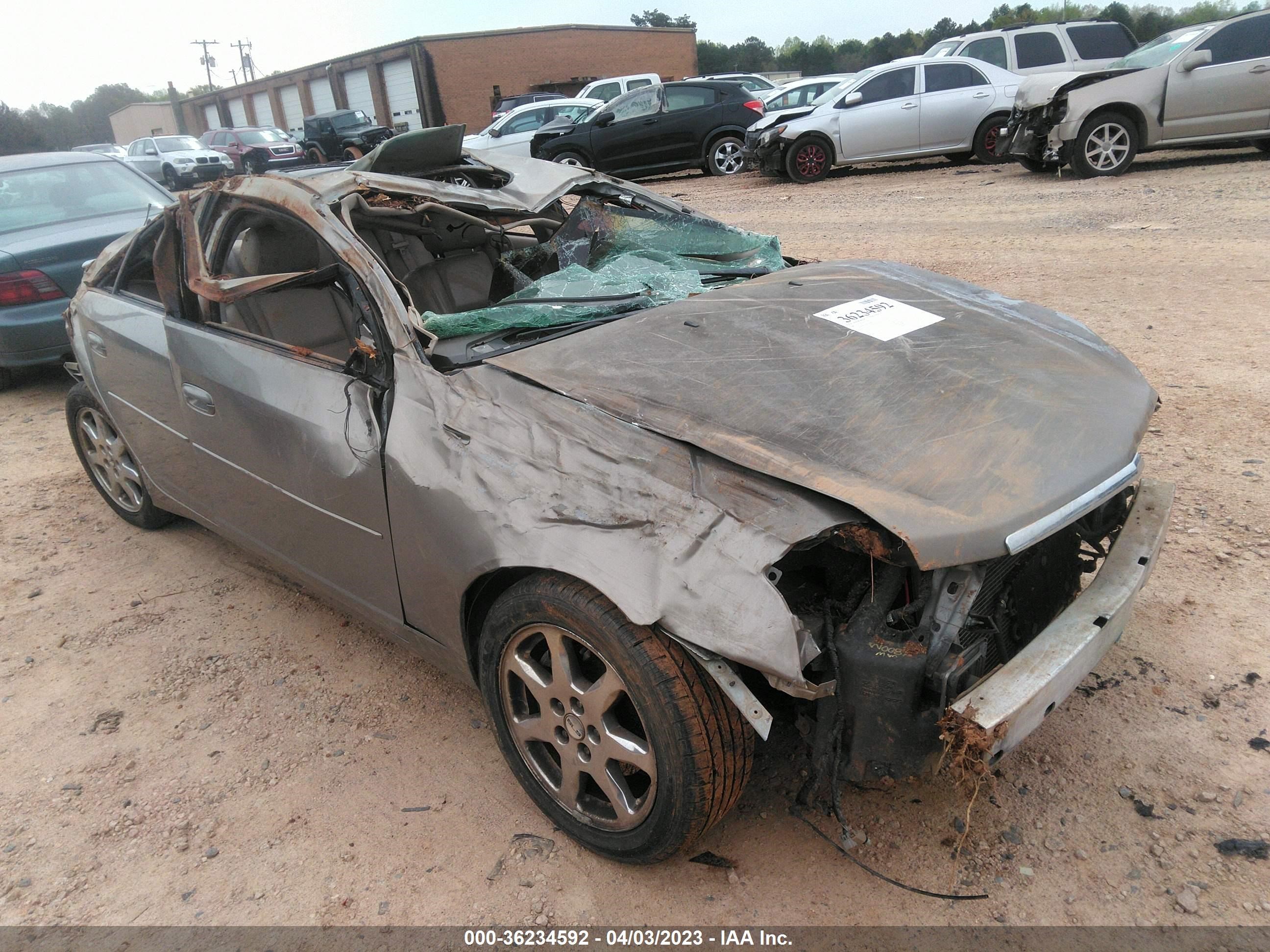 cadillac cts 2003 1g6dm57n830136002