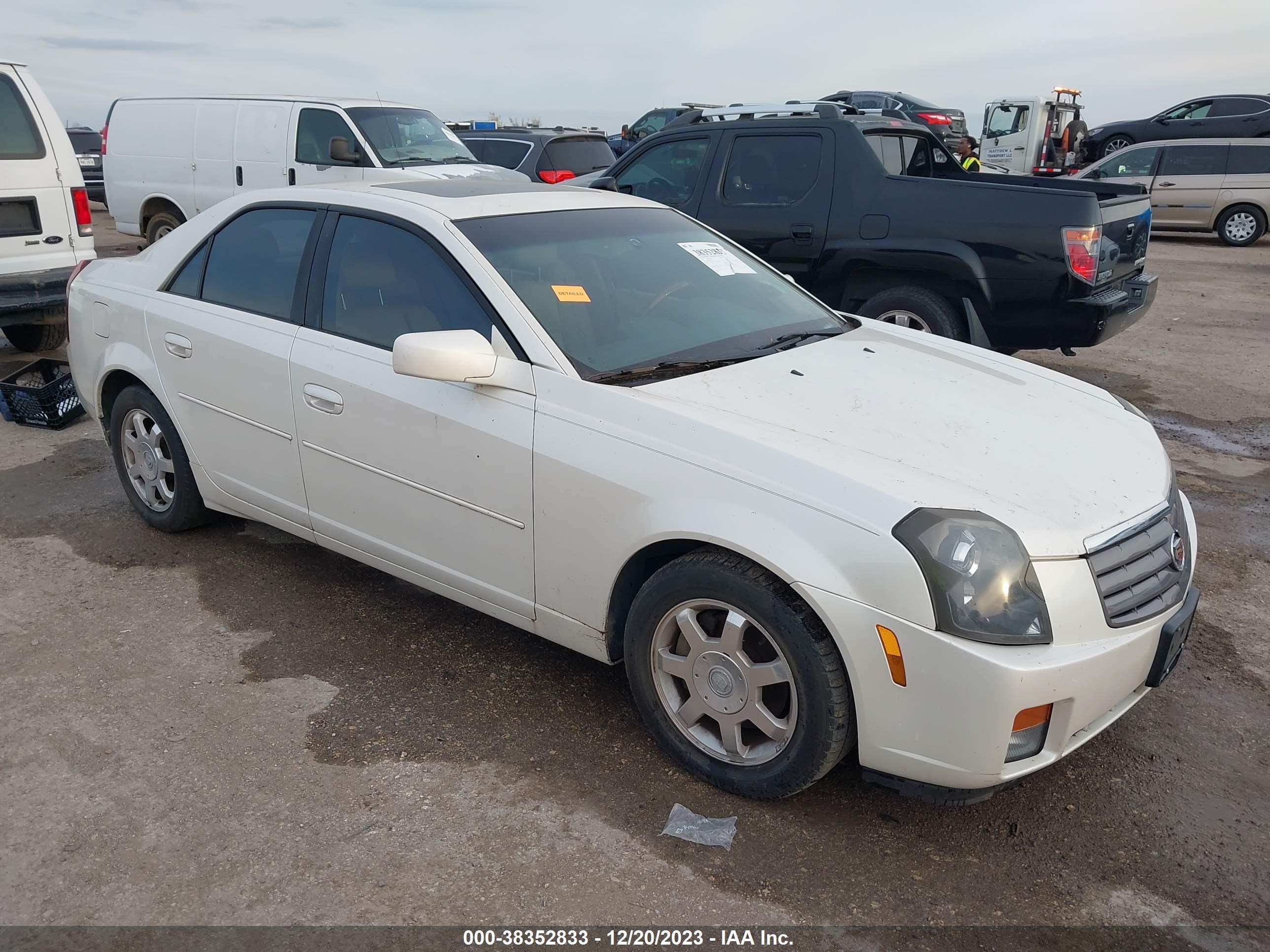 cadillac cts 2003 1g6dm57n930132122