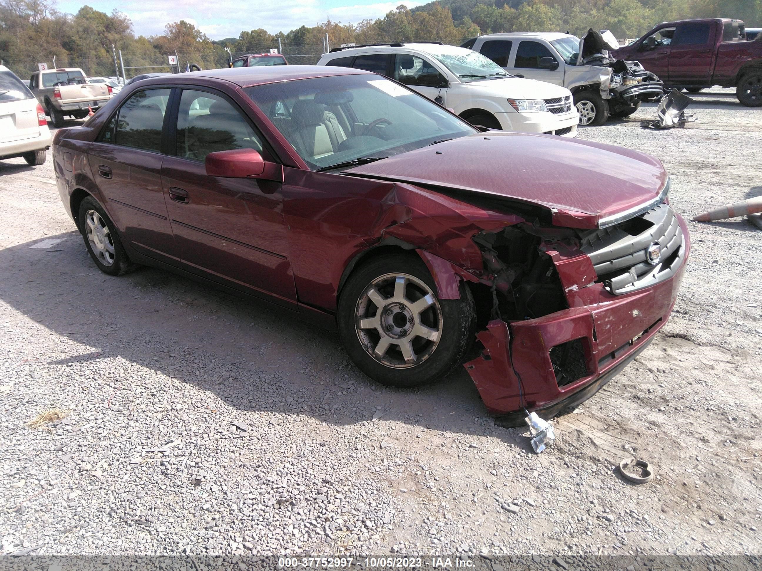 cadillac cts 2003 1g6dm57nx30127401