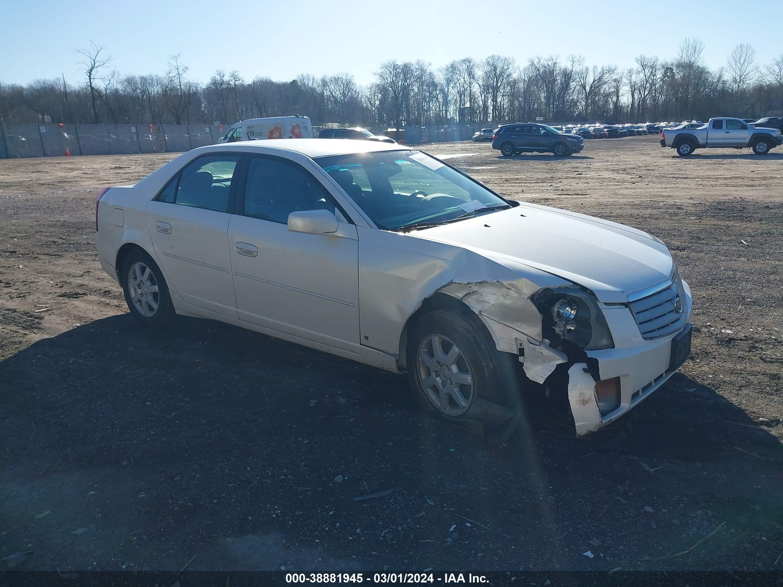 cadillac cts 2007 1g6dm57t370102991