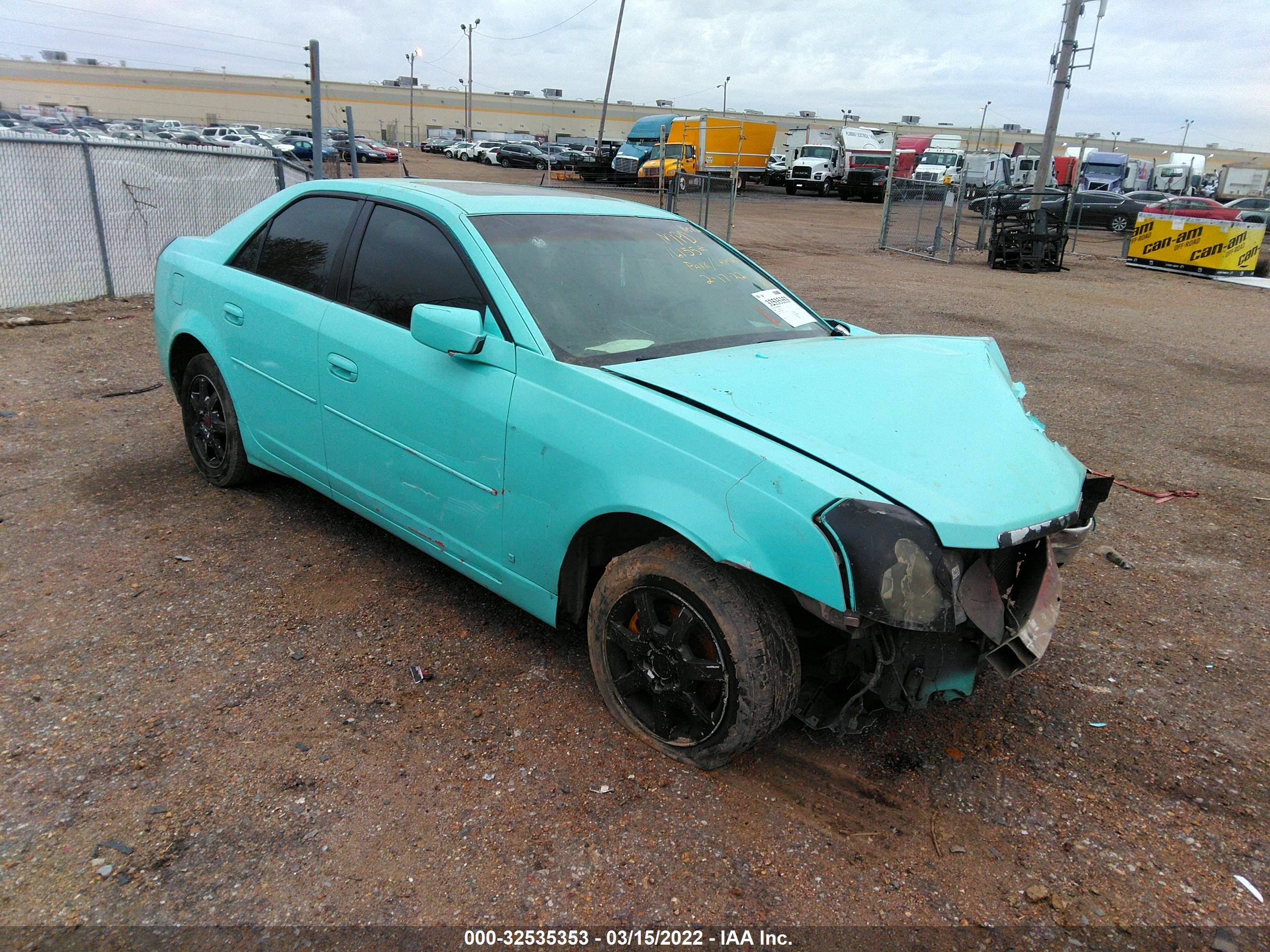 cadillac cts 2006 1g6dm57tx60189447