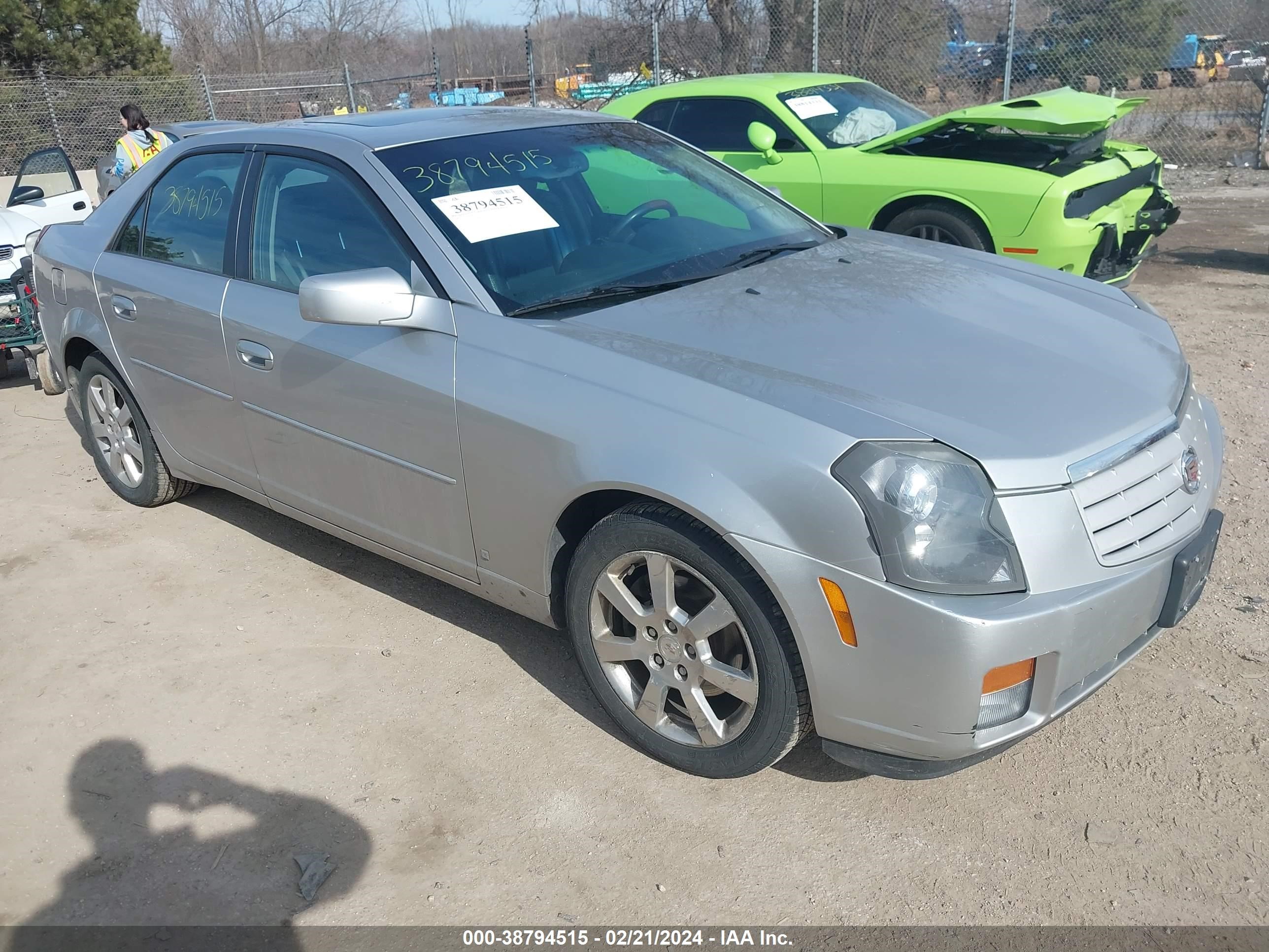 cadillac cts 2007 1g6dm57tx70158071