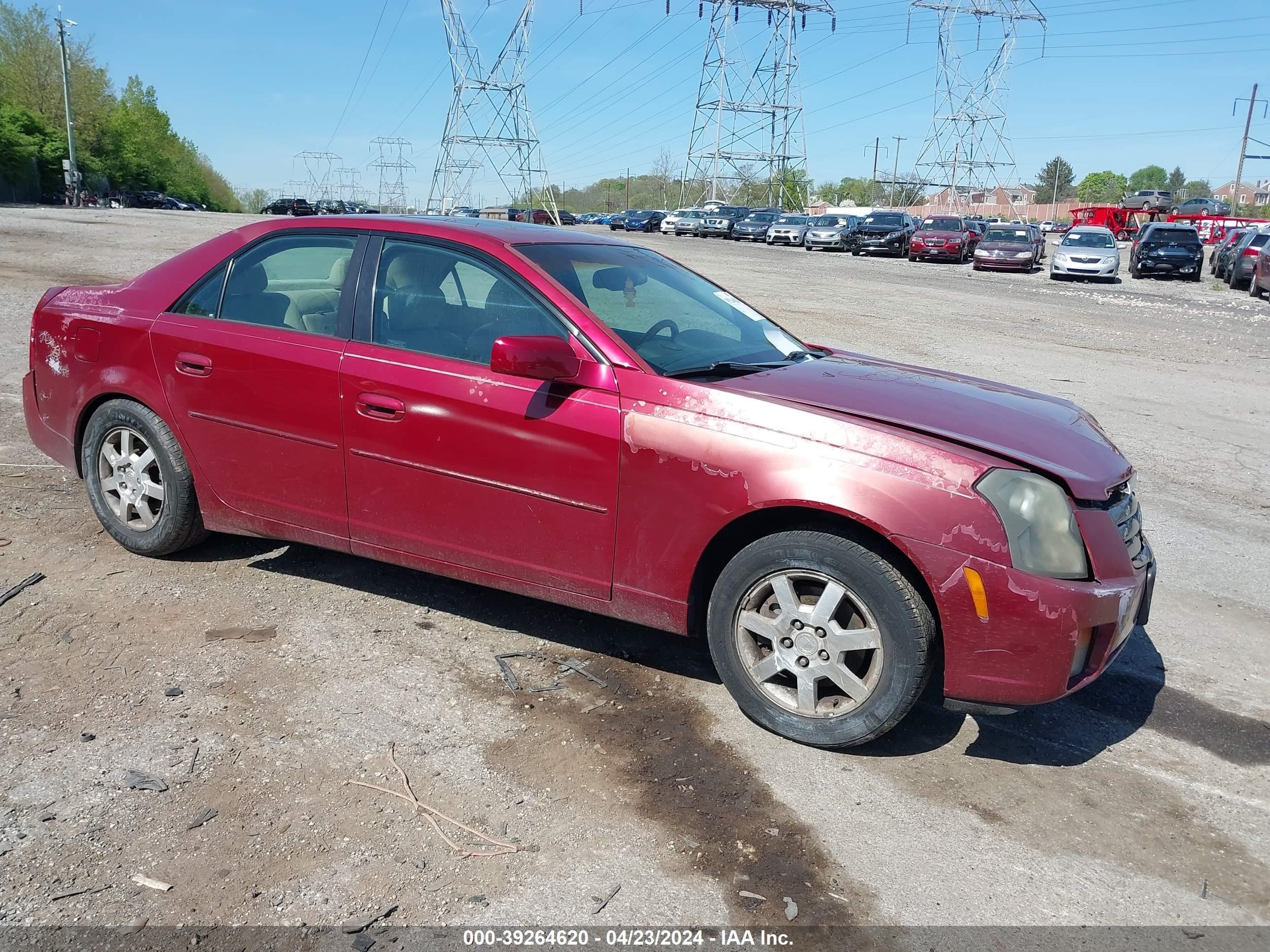 cadillac cts 2005 1g6dp567250200869