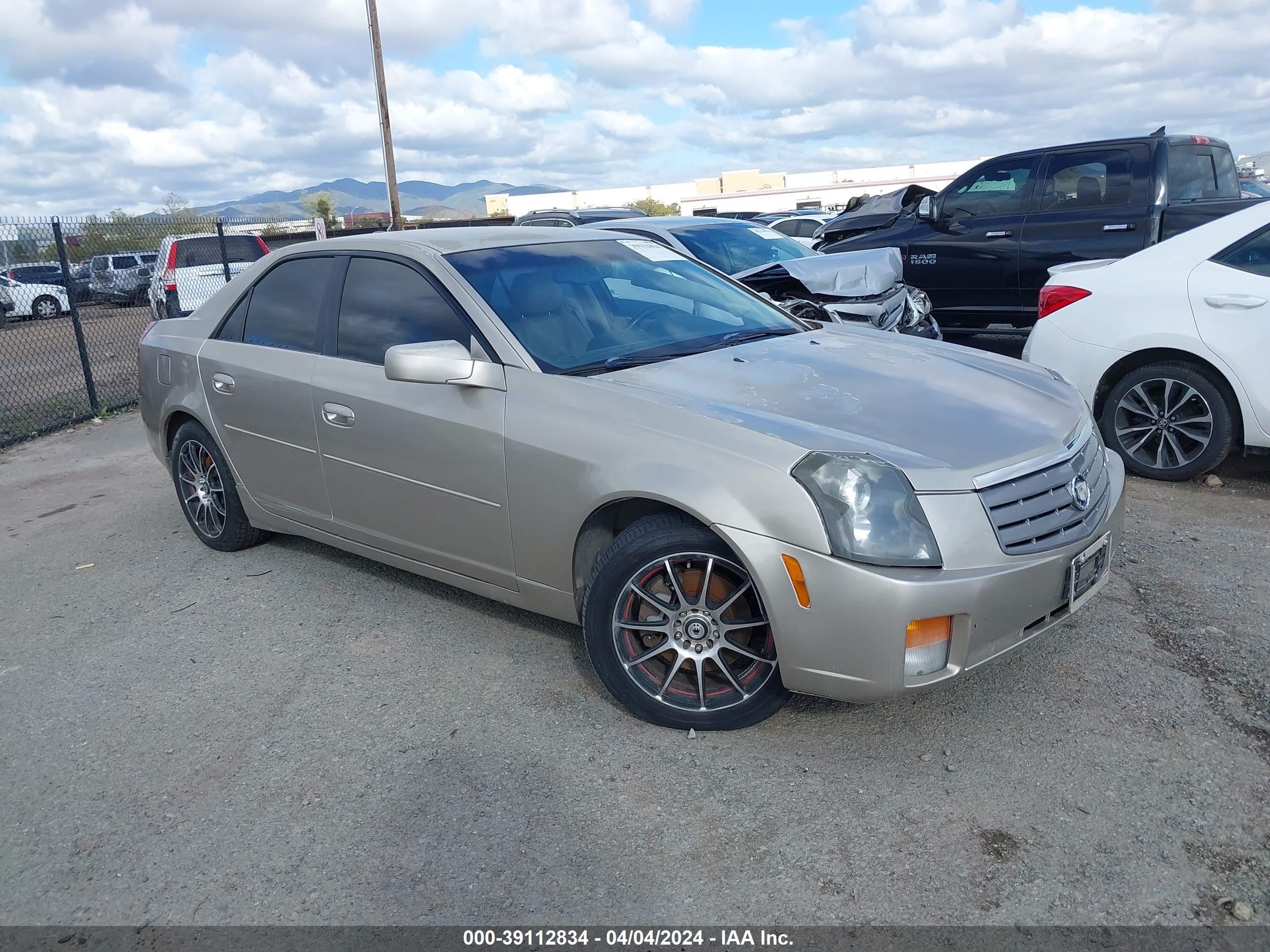 cadillac cts 2005 1g6dp567350123588