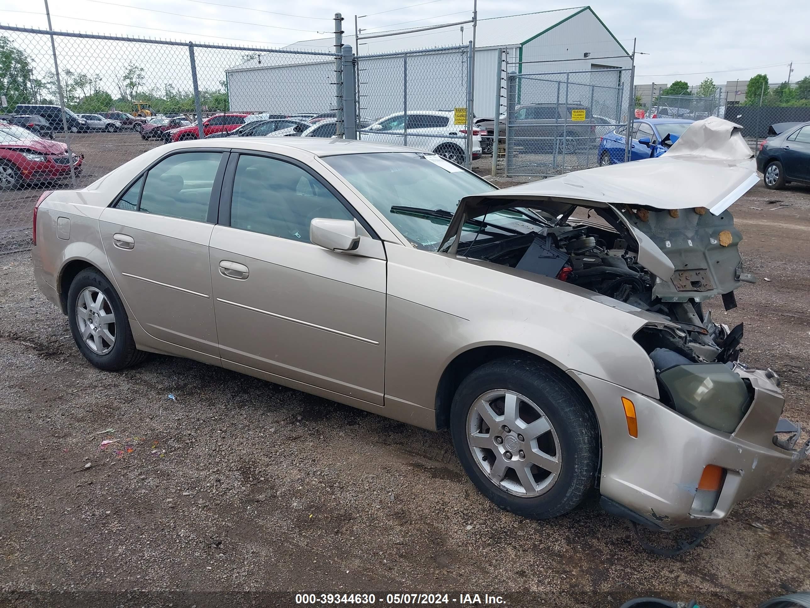 cadillac cts 2005 1g6dp567550191536