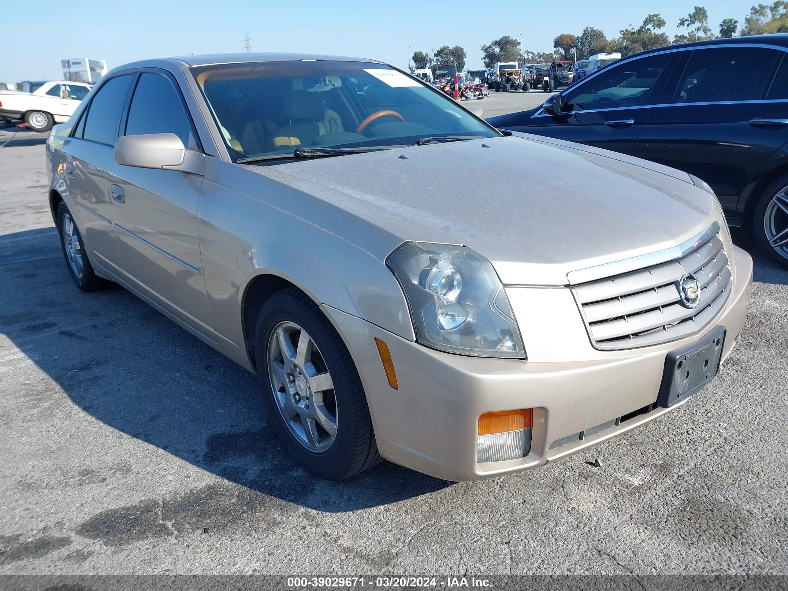 cadillac cts 2005 1g6dp567650158318