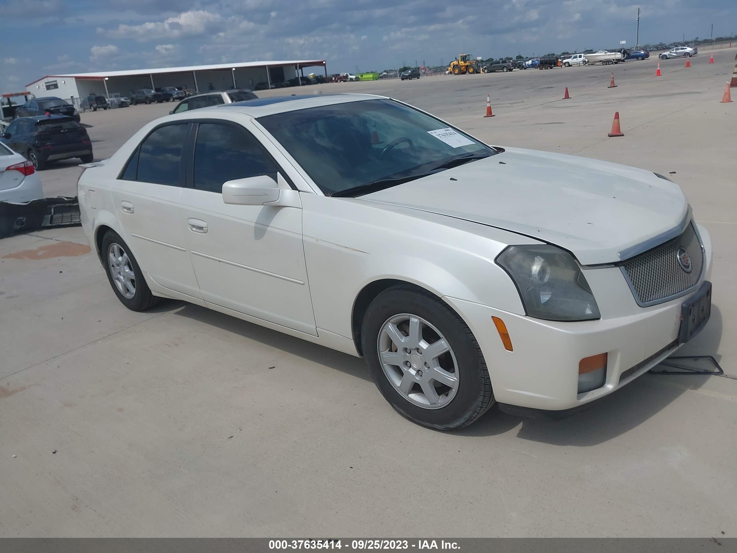 cadillac cts 2005 1g6dp567650229985