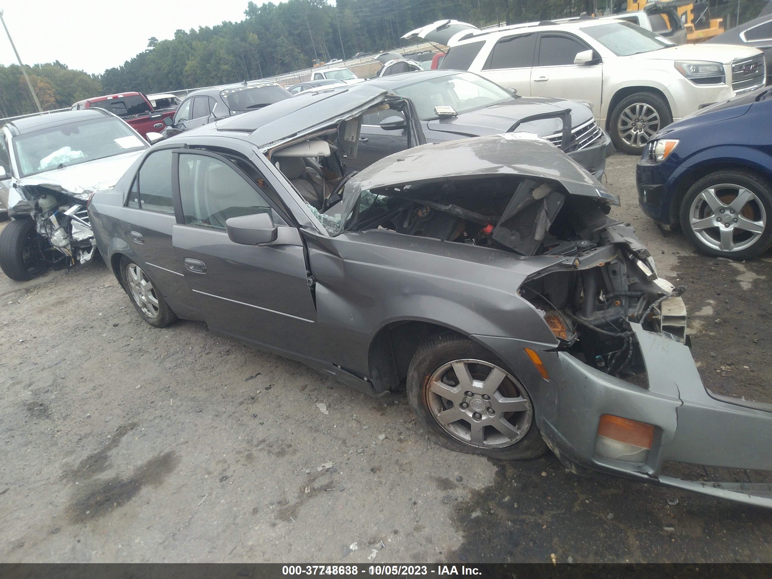 cadillac cts 2005 1g6dp567850100856