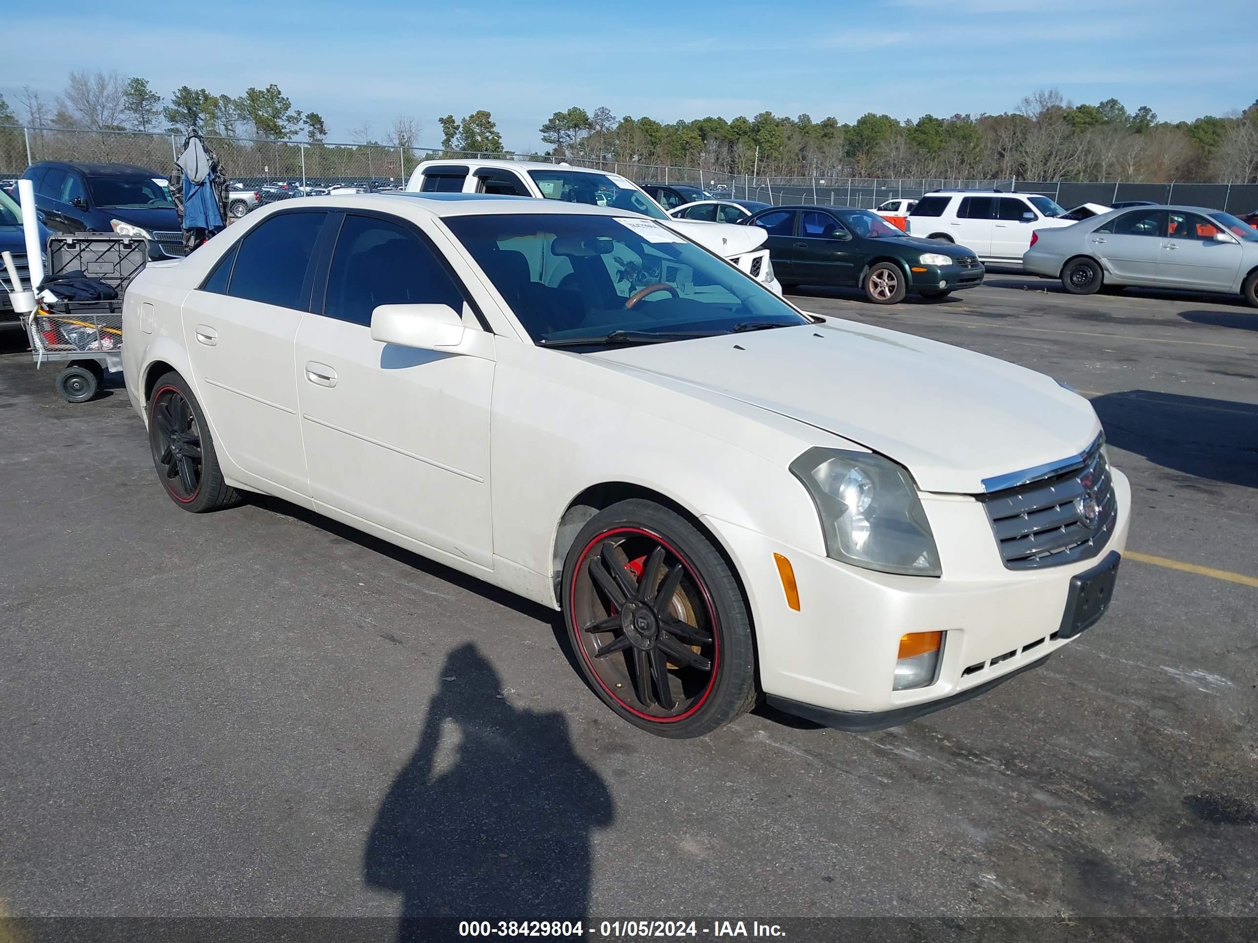 cadillac cts 2005 1g6dp567950157387